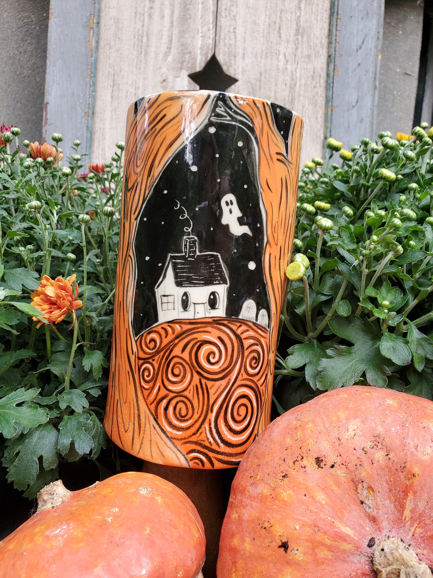 Johanna Parker Vintage Inpsired moon Vase