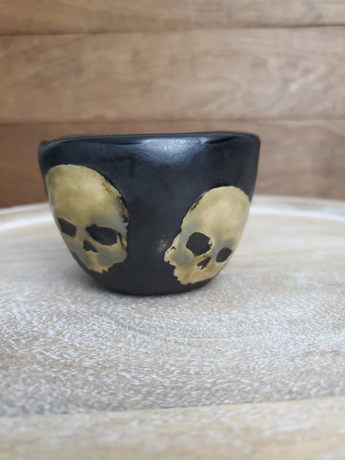 Ceramic Skull trinket bowl