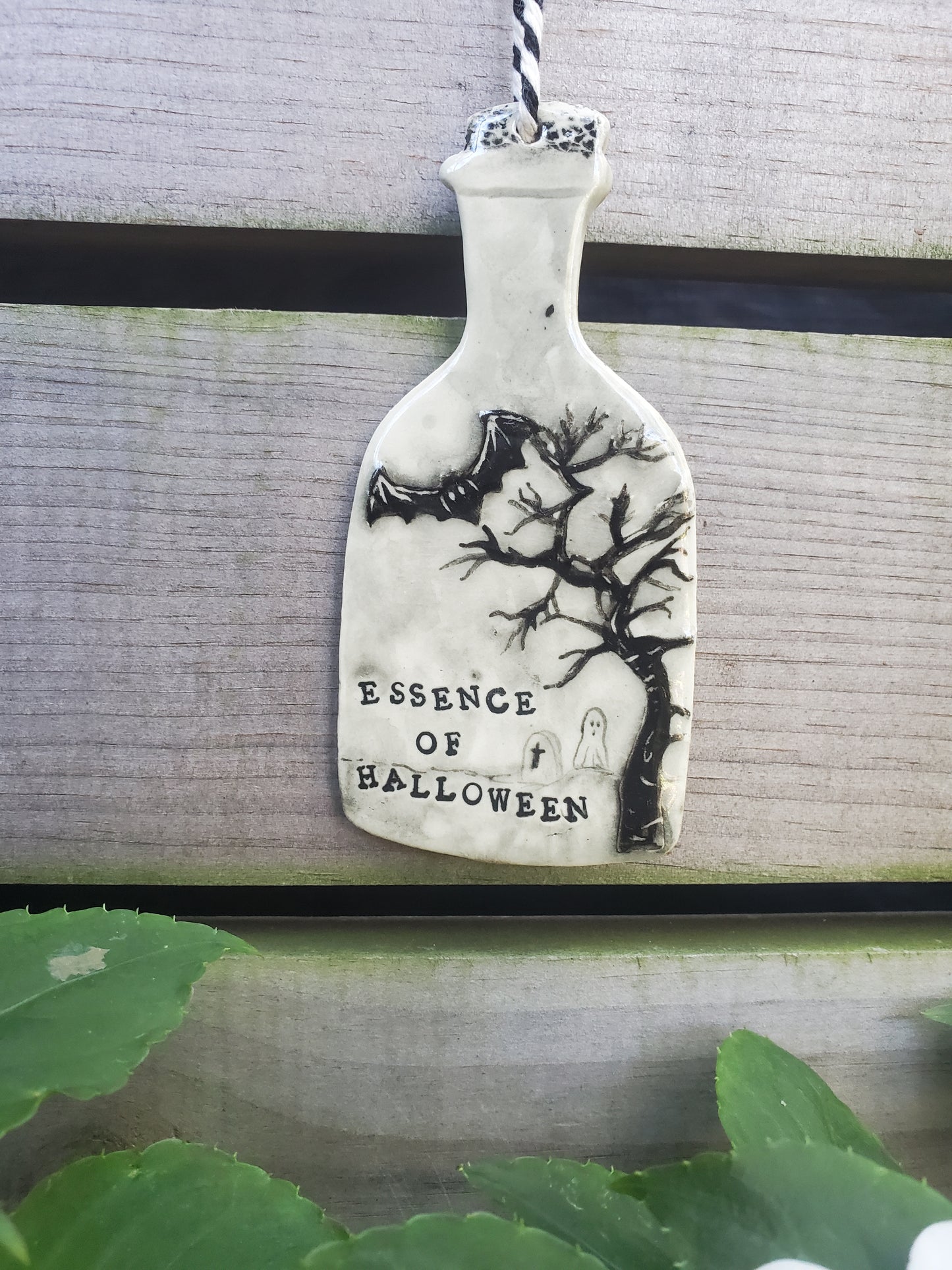 Bottled Essence of Halloween Ornament