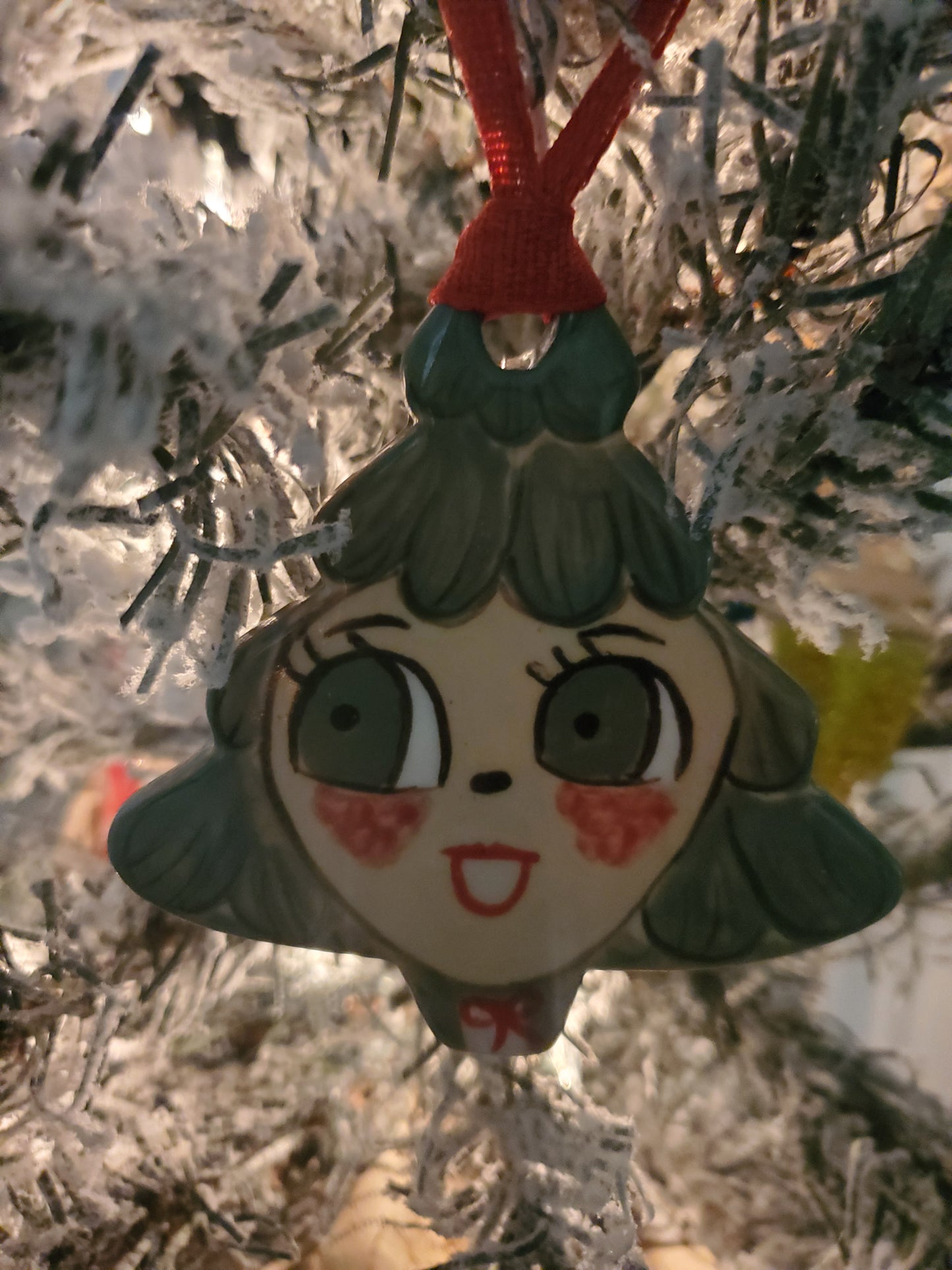 Holt Howard inspired Christmas Tree Girl