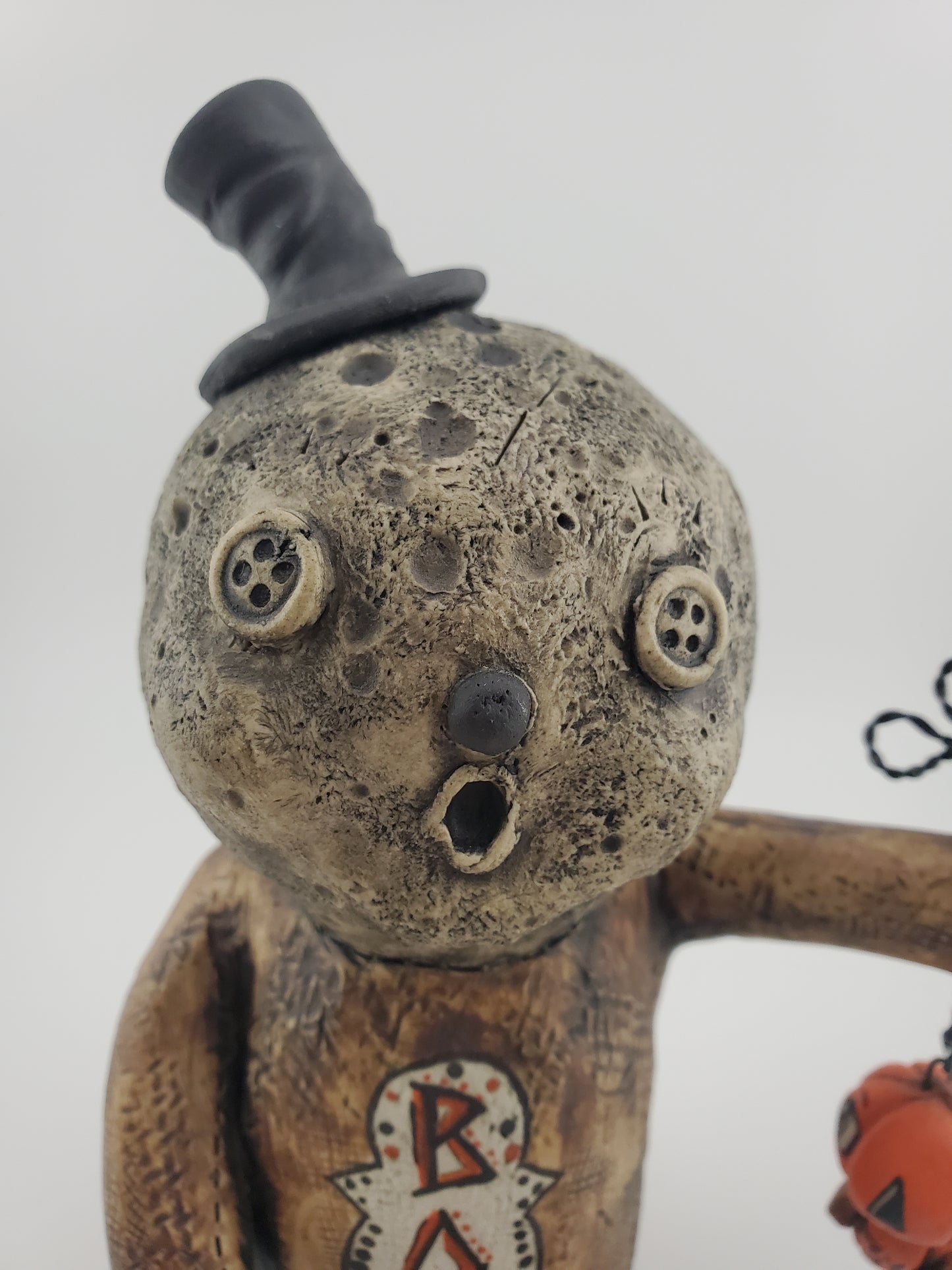 Johanna Parker Partners in Craft Luna Voodoo Doll and friend