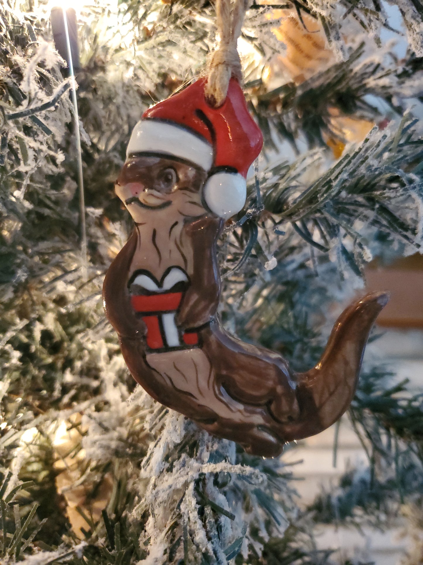 Otter Ornament