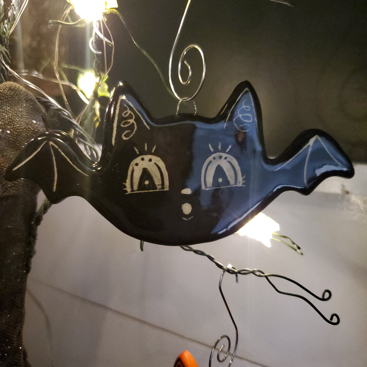 Johanna Parker Inspired Bat Ornament