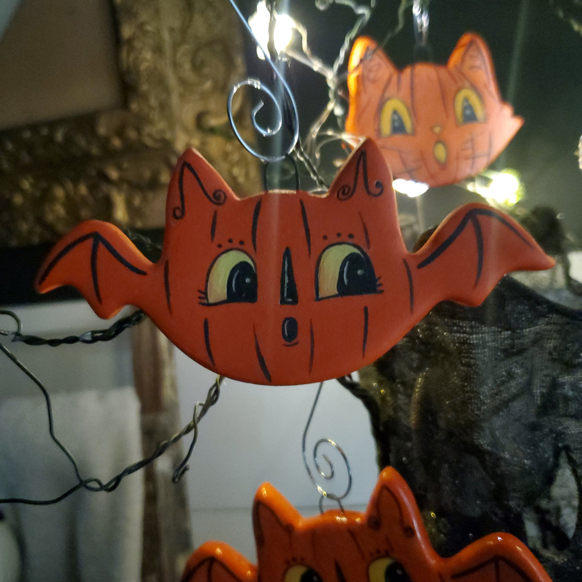 Johanna Parker Inspired Bat Ornament