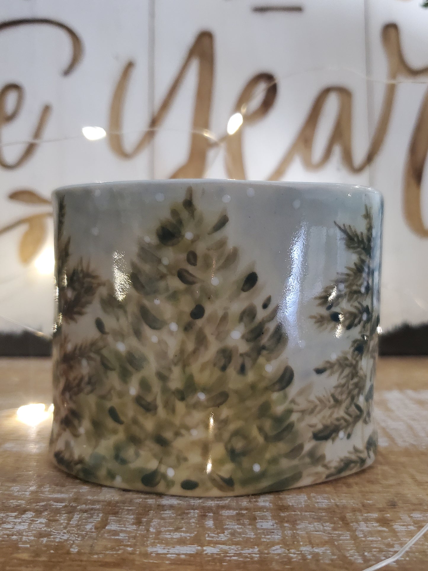 HH Inspired Tree Girl Mini Vase