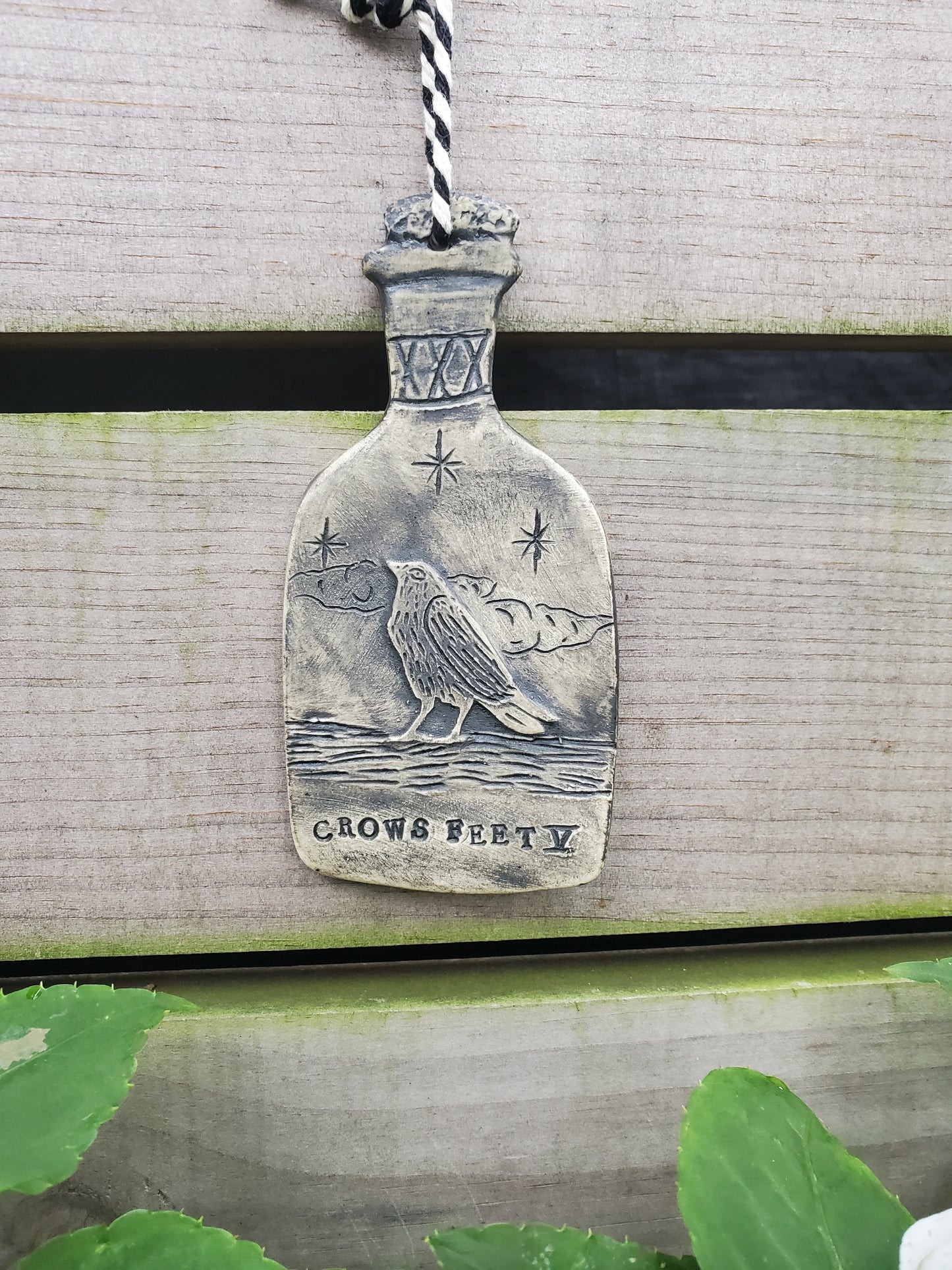 Bottled Crows Feet Ornament