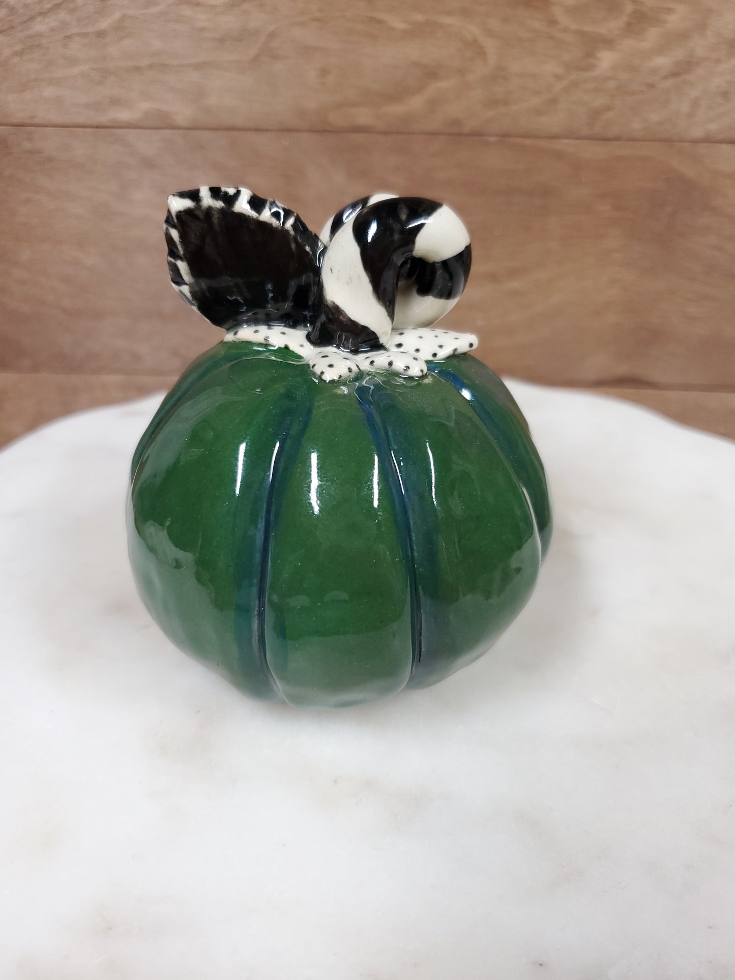 Handmade Ceramic Jack-o-lantern