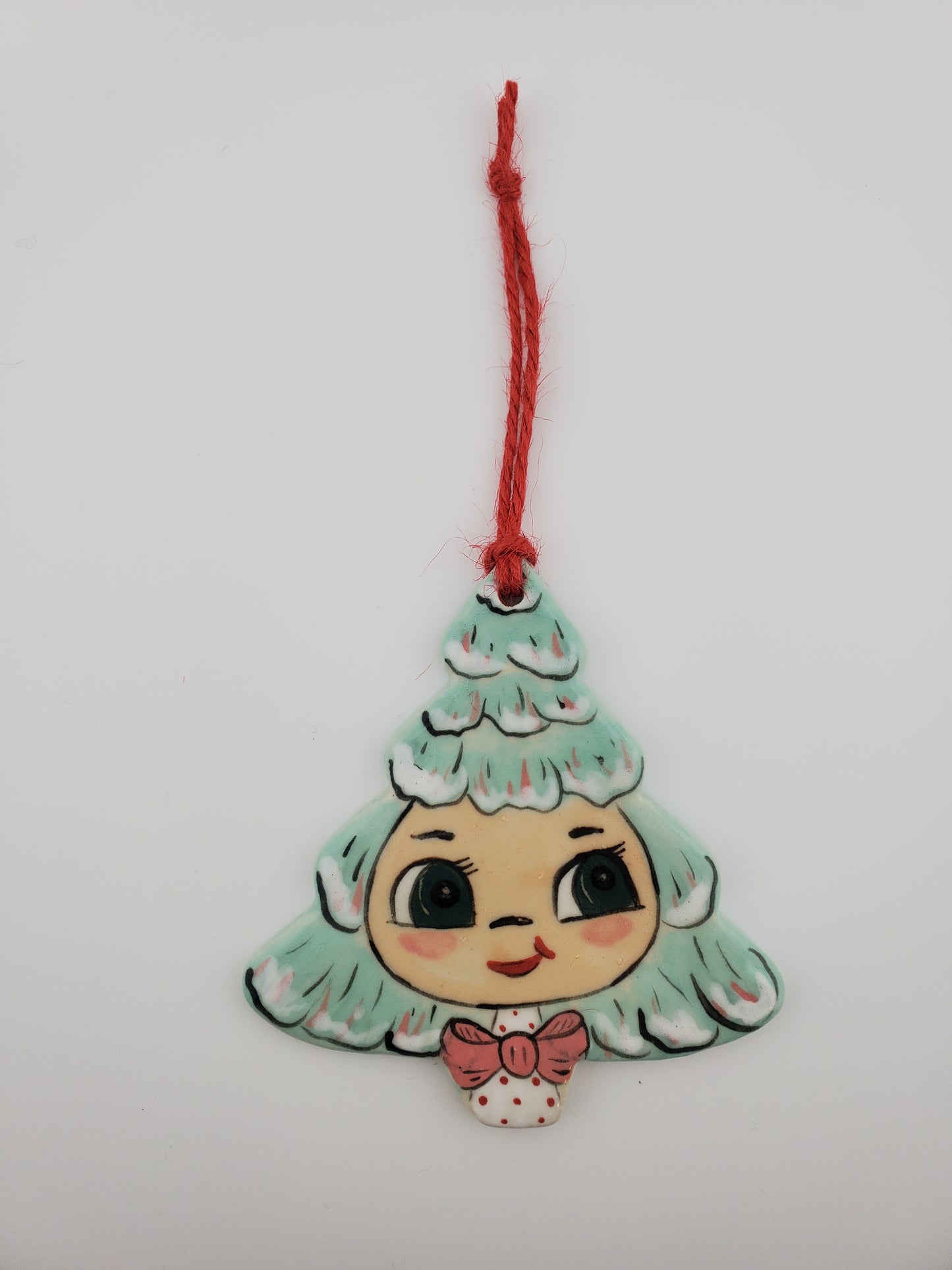 Holt Howard inspired Christmas Tree Girl