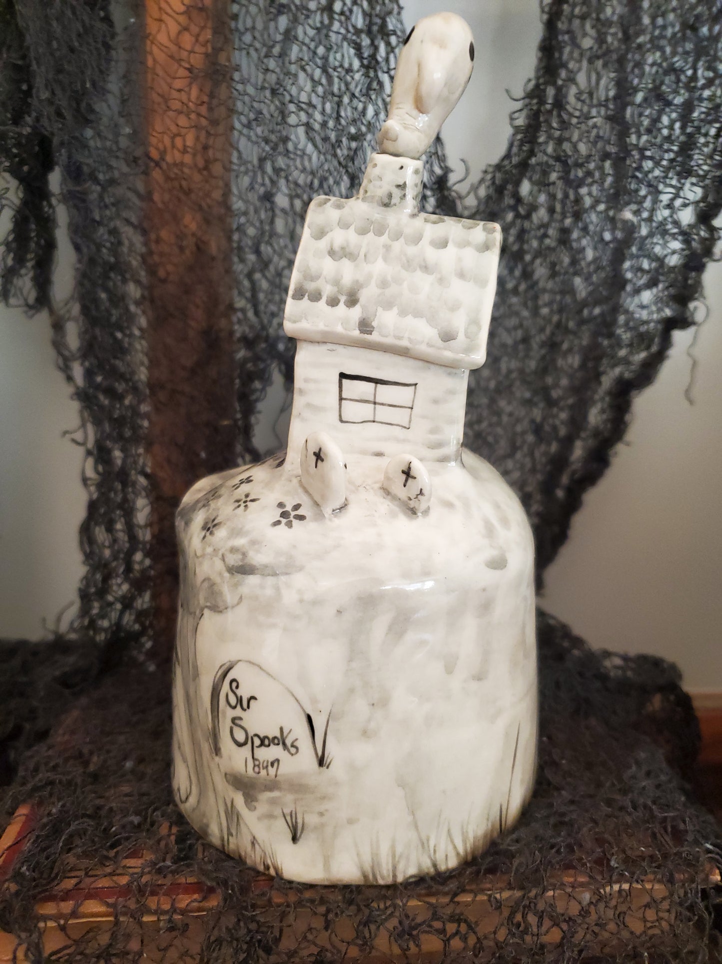 House on Haunted Hill Vase