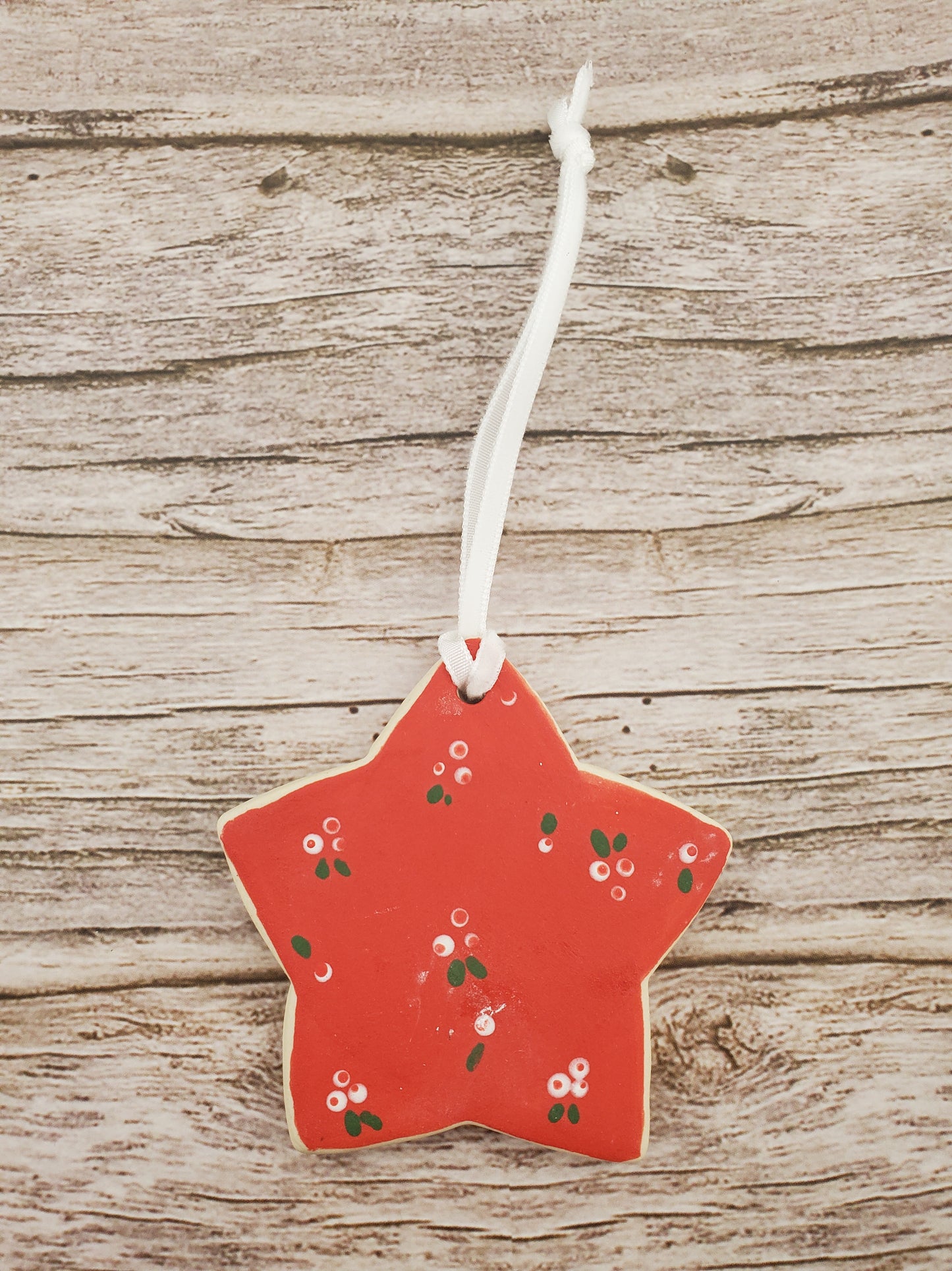Holt Howard Inspired Starry Eyed Santa Ornament