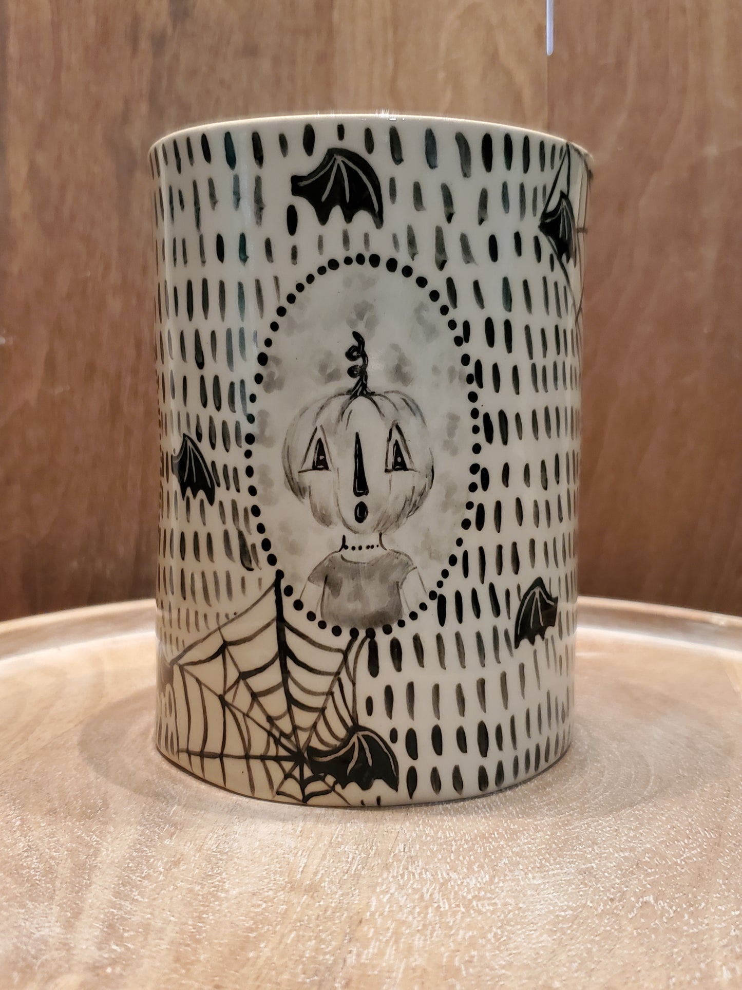 Wall of Spooks Vase