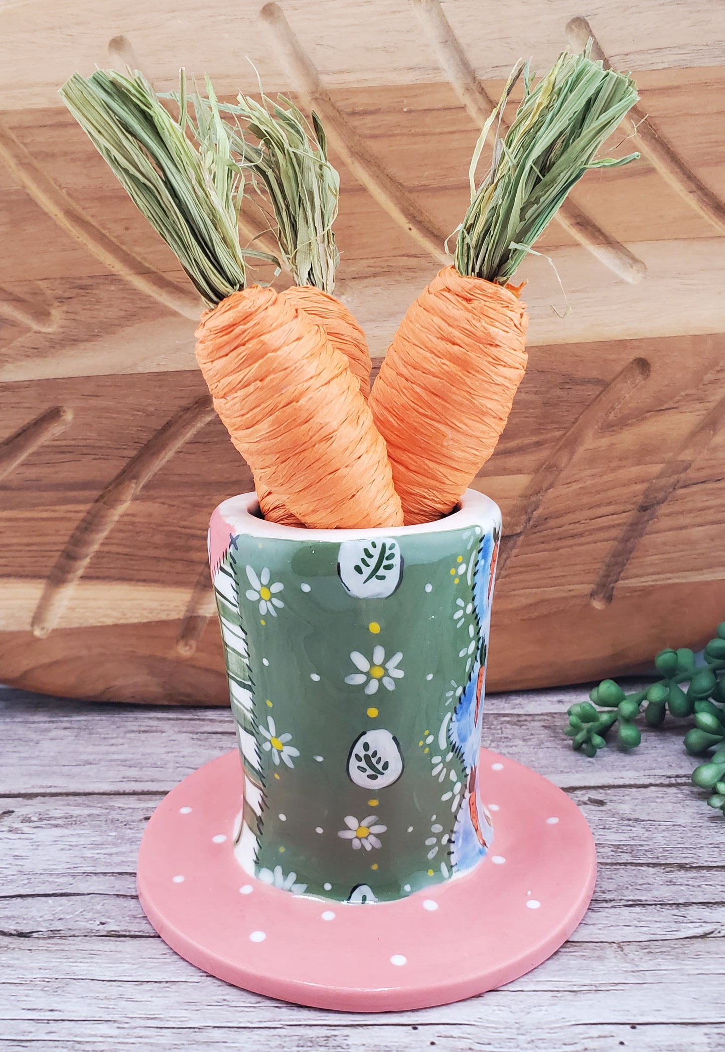 Easter Stitched Top Hat Vasd