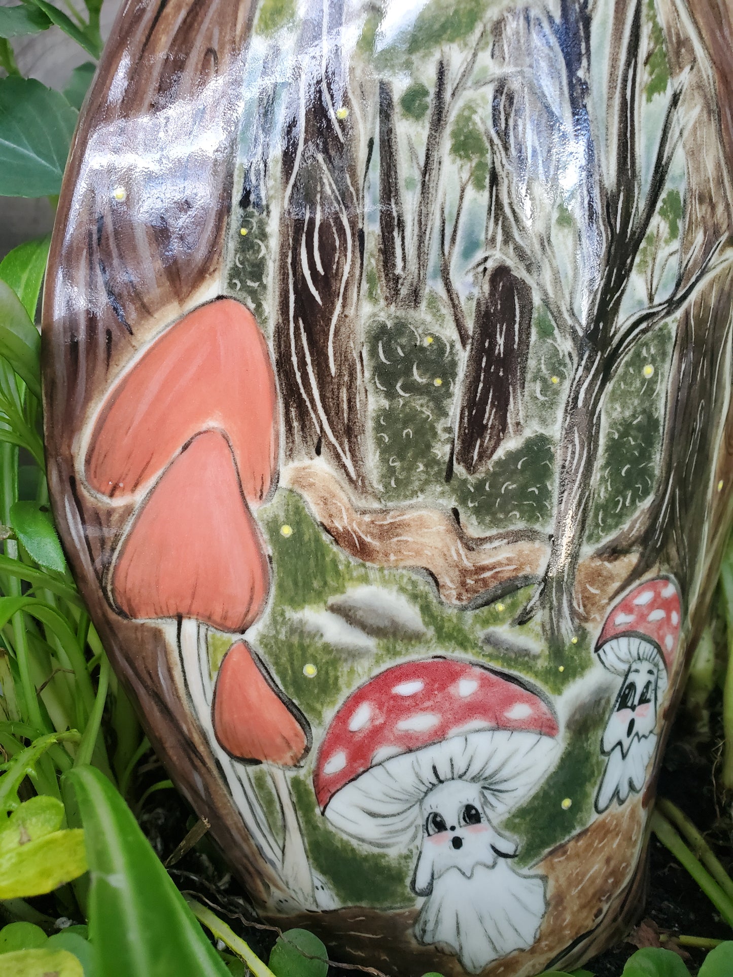 Johanna Parker Inspired Woodland Magic vase
