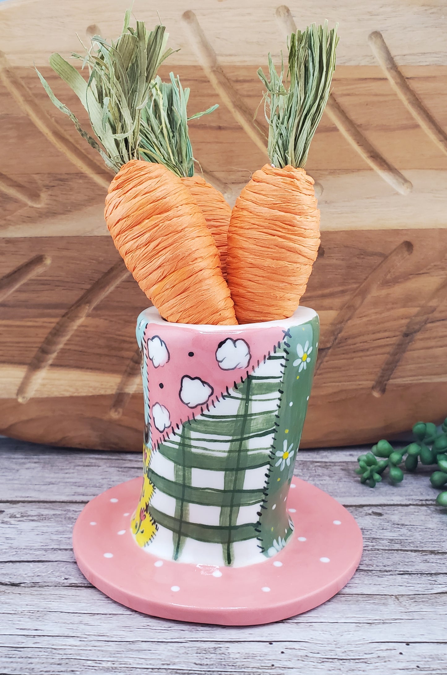 Easter Stitched Top Hat Vasd