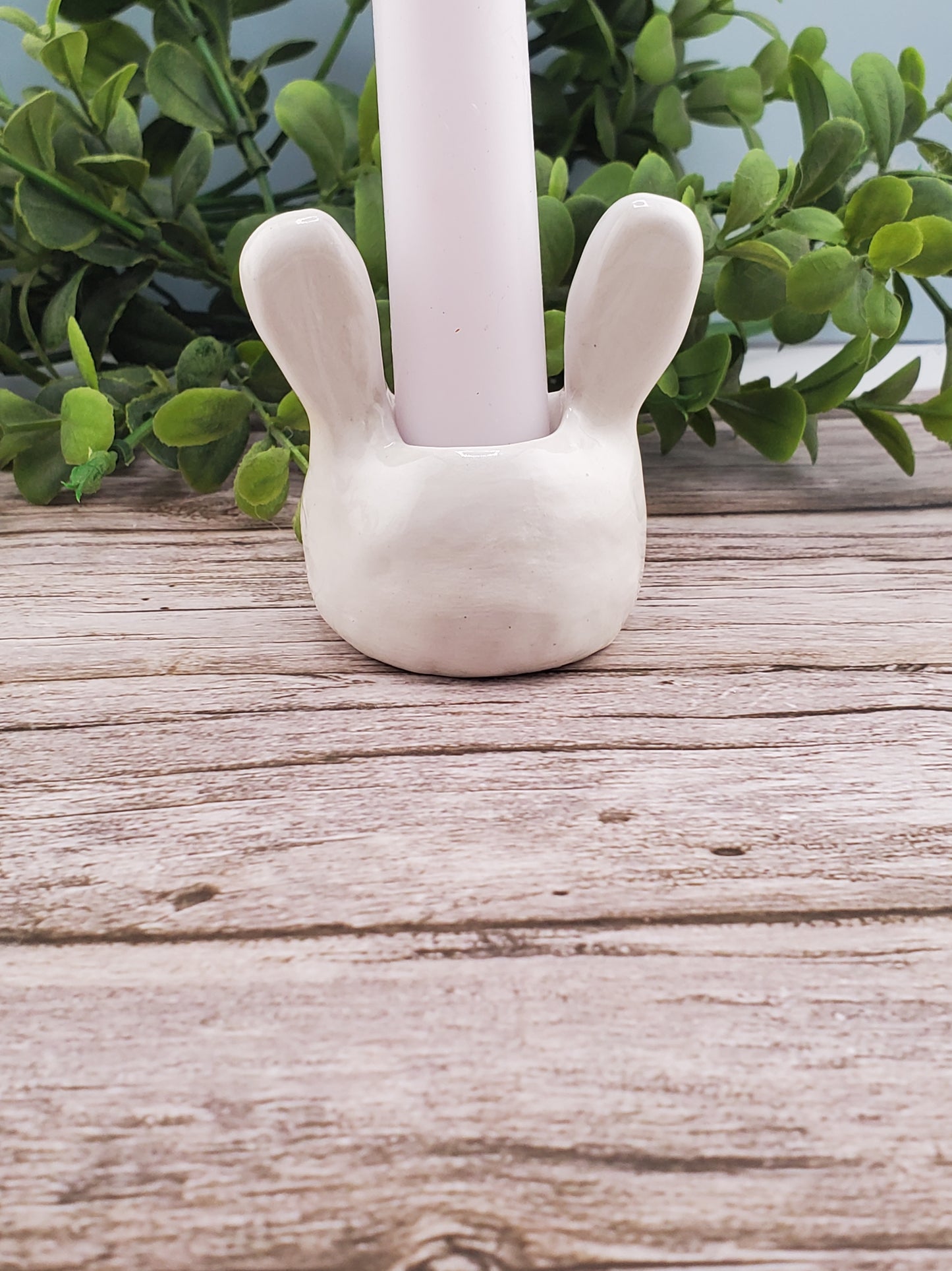 Bunny candle holder