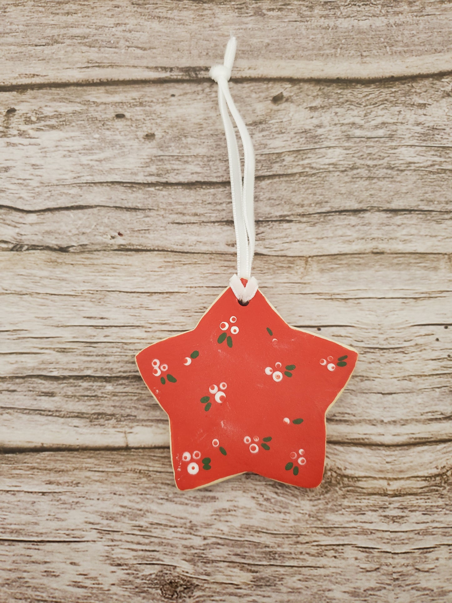 Holt Howard Inspired Starry Eyed Santa Ornament