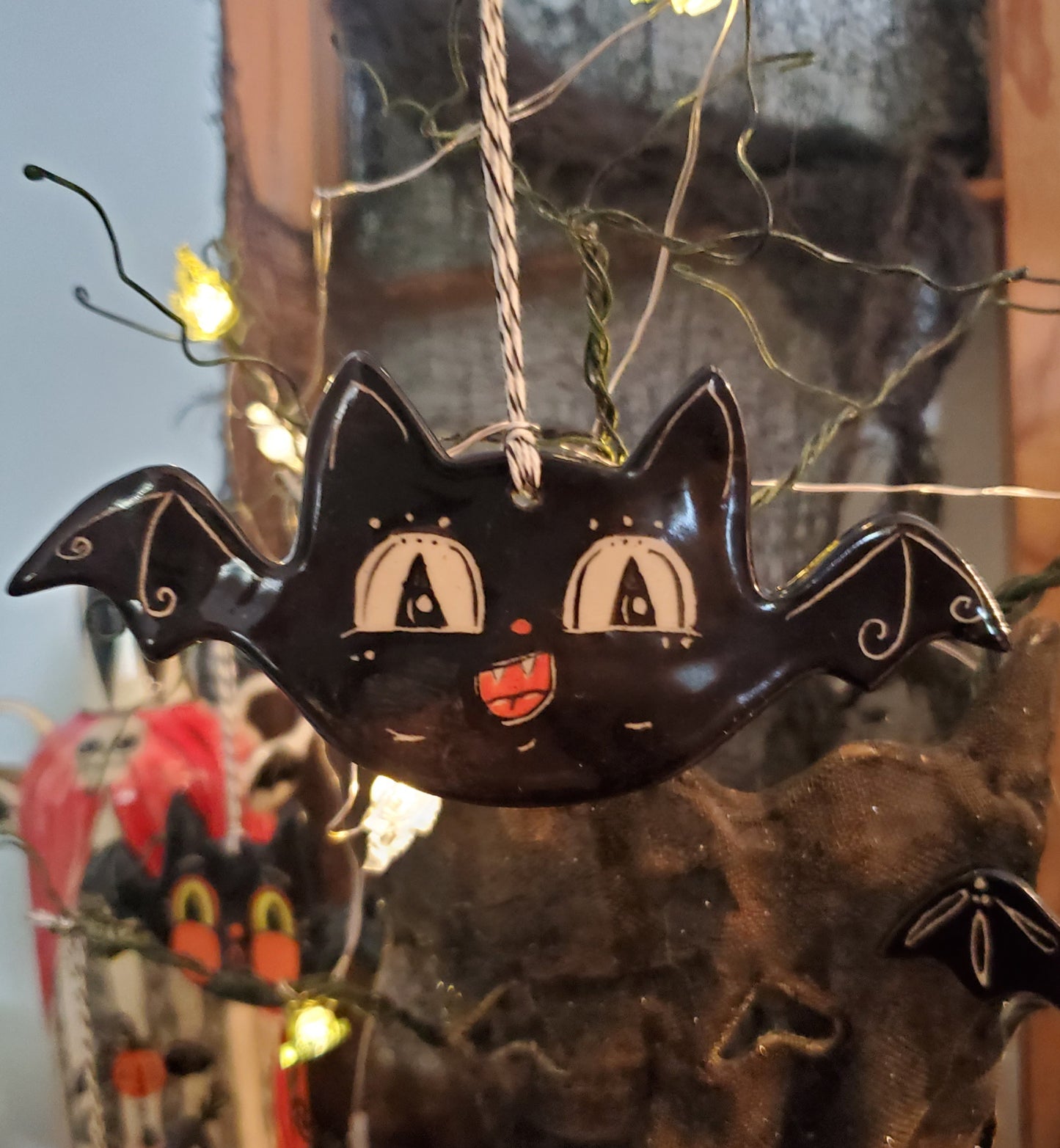 Johanna Parker Inspired Bat Ornament