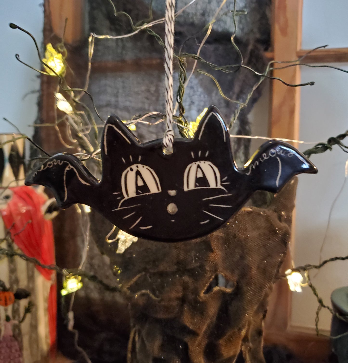 Johanna Parker Inspired Bat Ornament