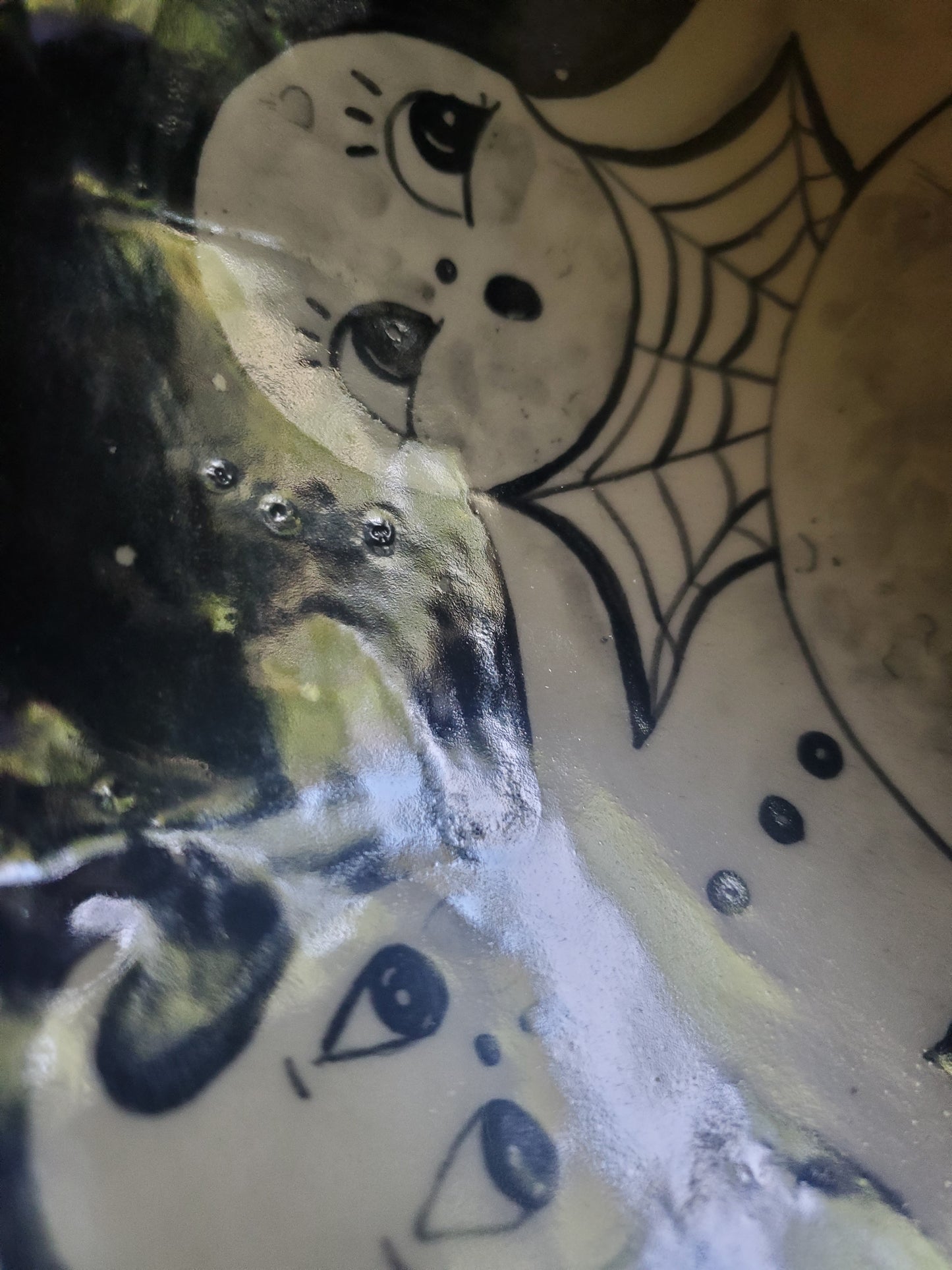 Johanna Parker Inspired Luna and Ghost Bowl.