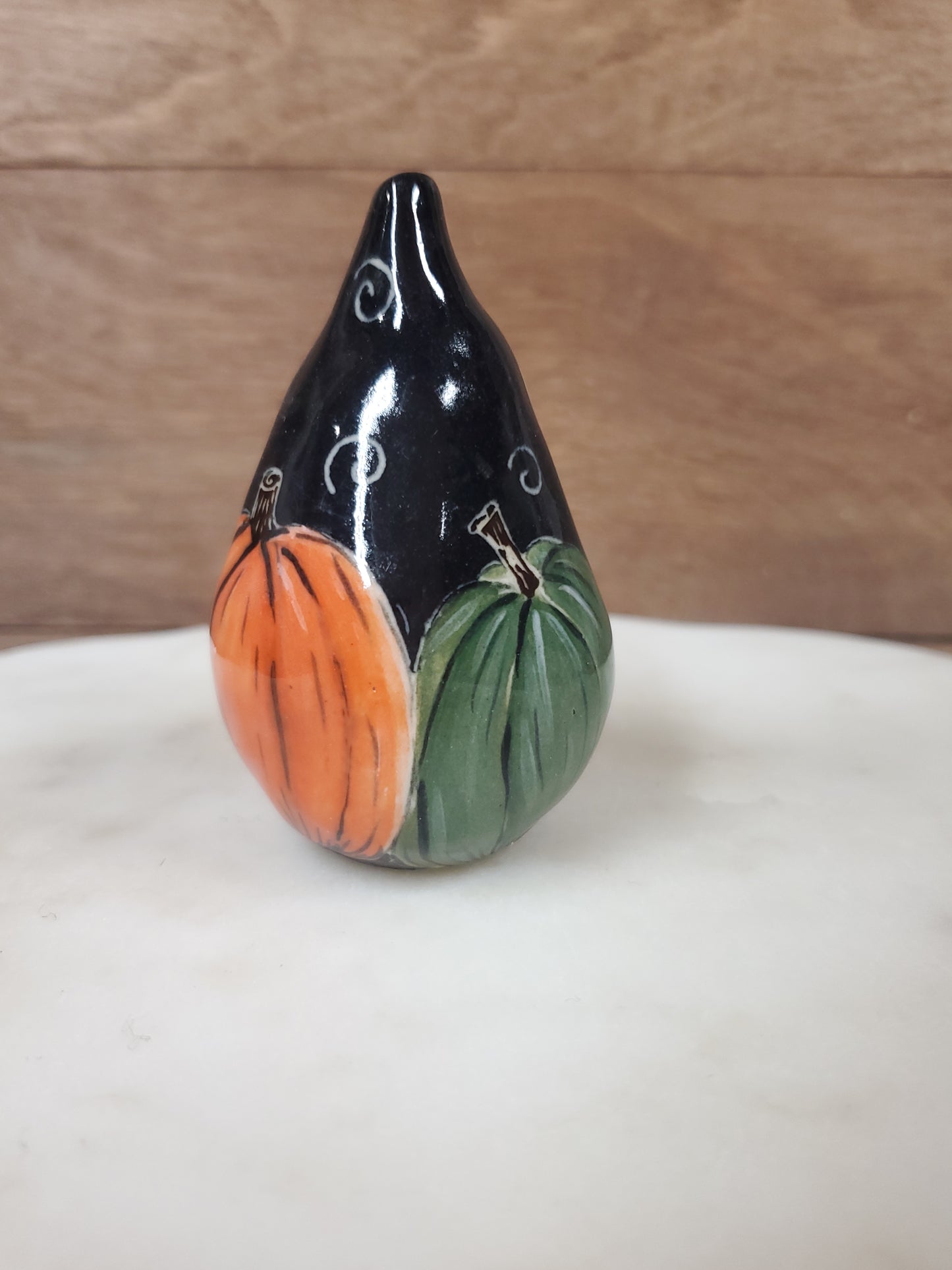 Handmade Ceramic Halloween Pear