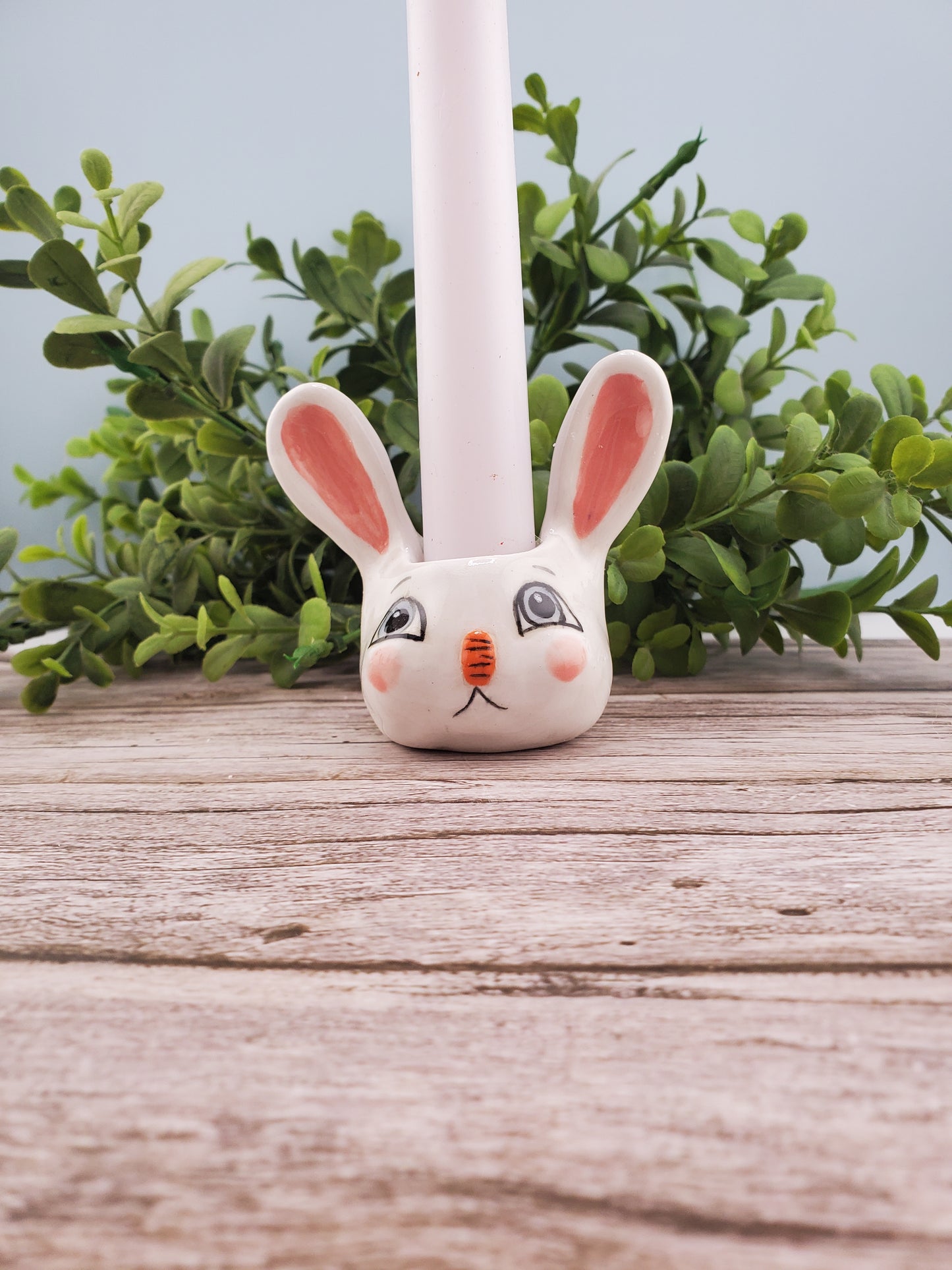 Bunny candle holder