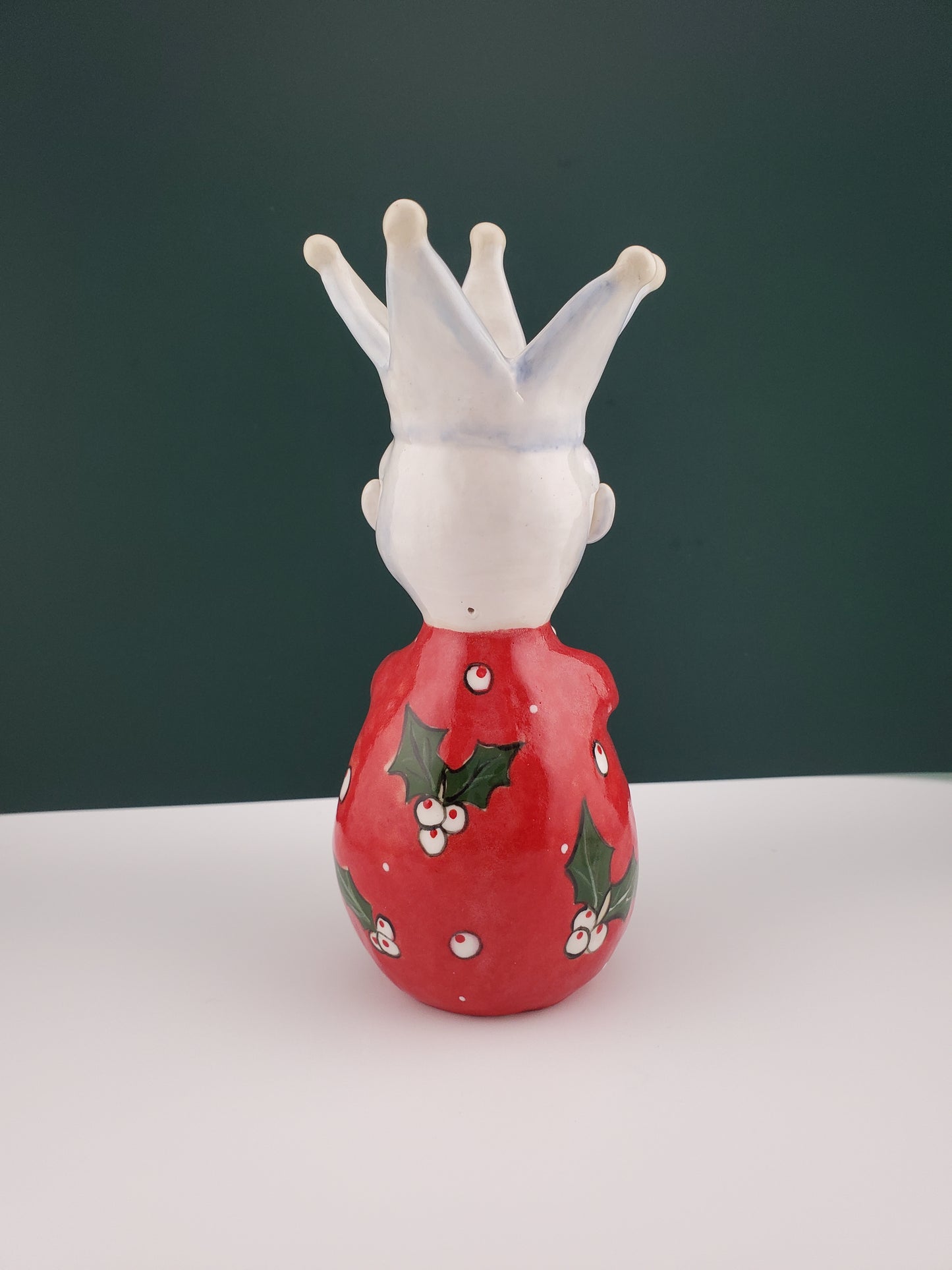 Holt Howard inspired crowned Santa