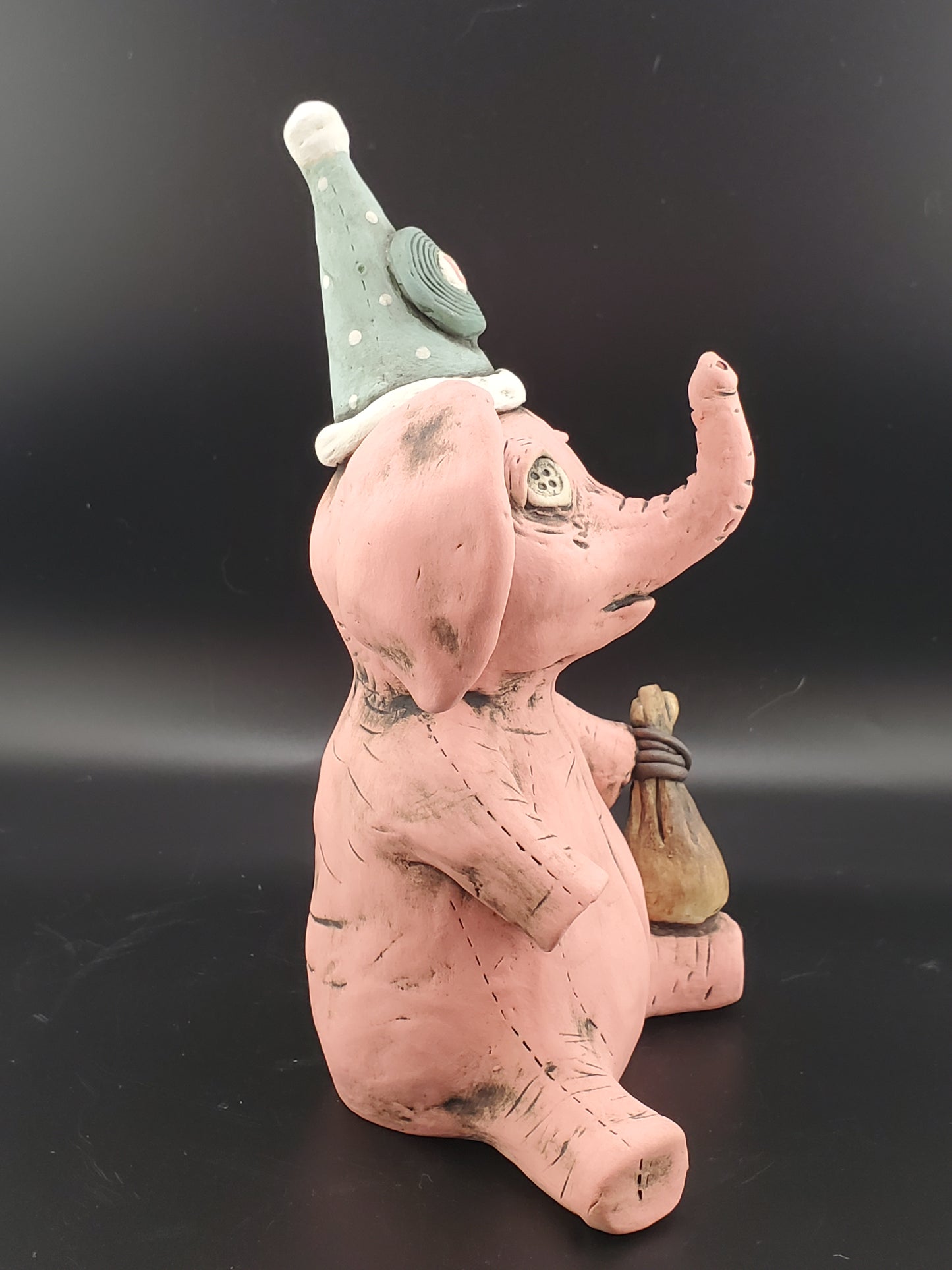 Button Eyed voodoo Elephant