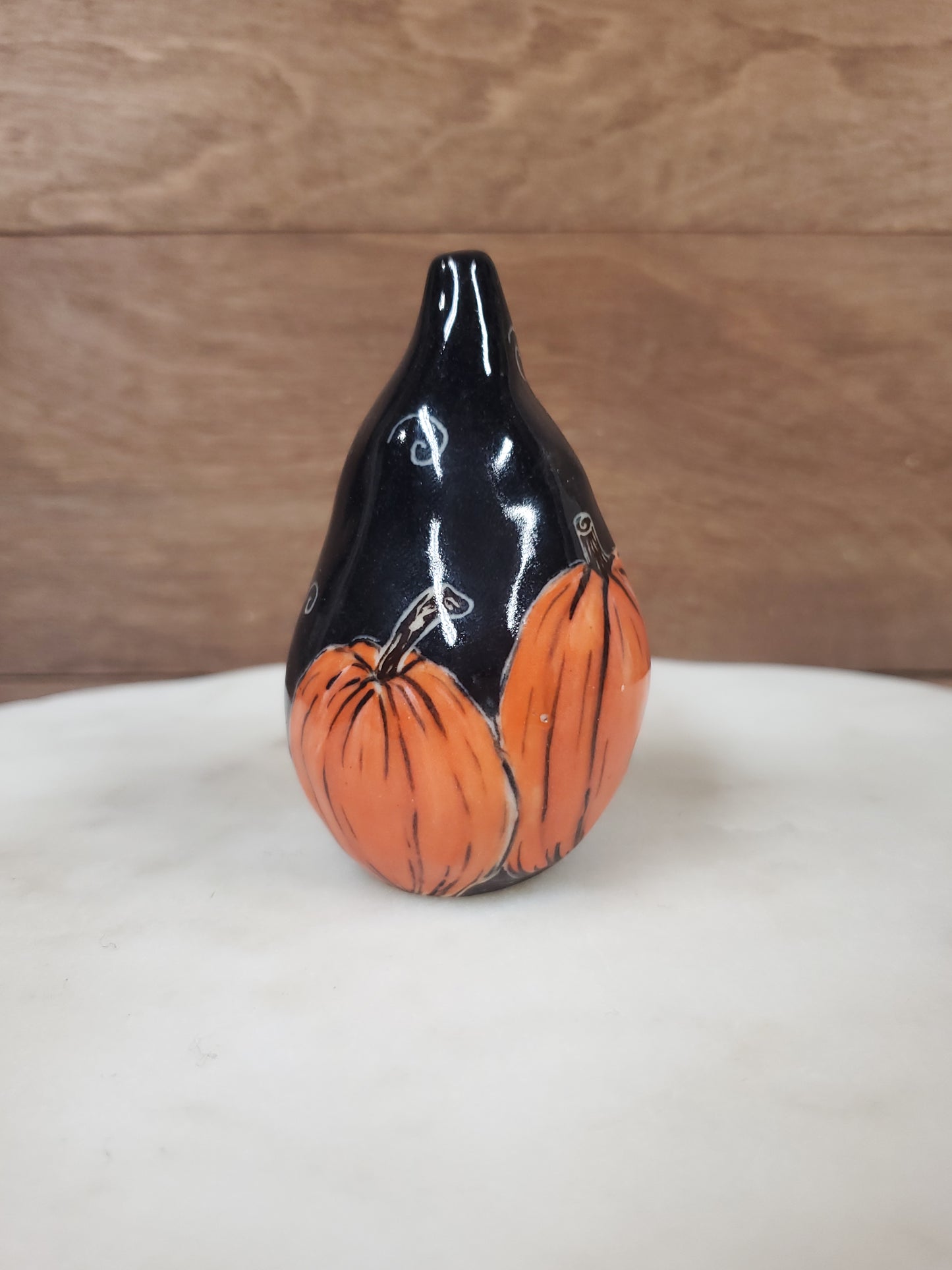 Handmade Ceramic Halloween Pear