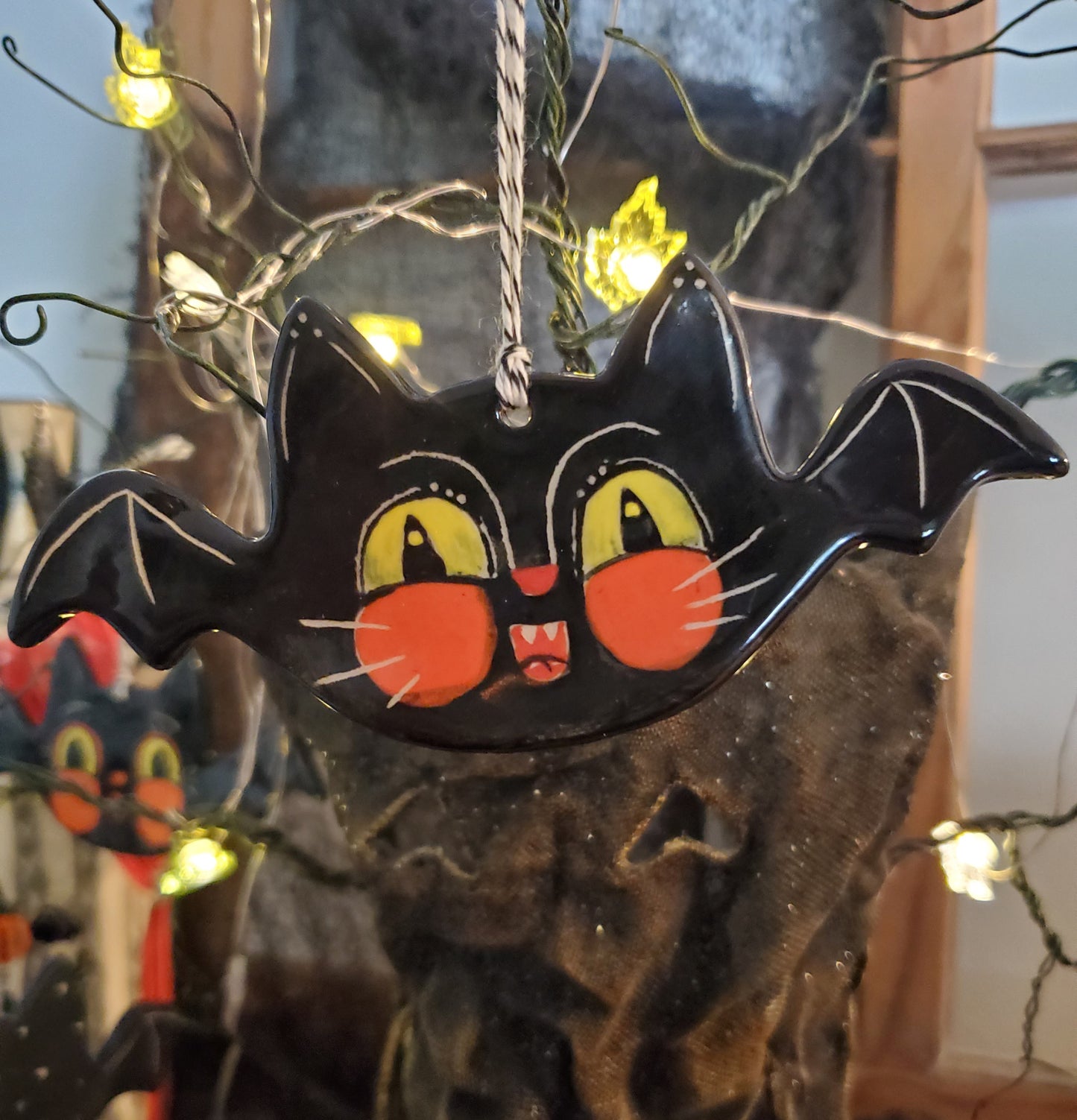 Johanna Parker Inspired Bat Ornament