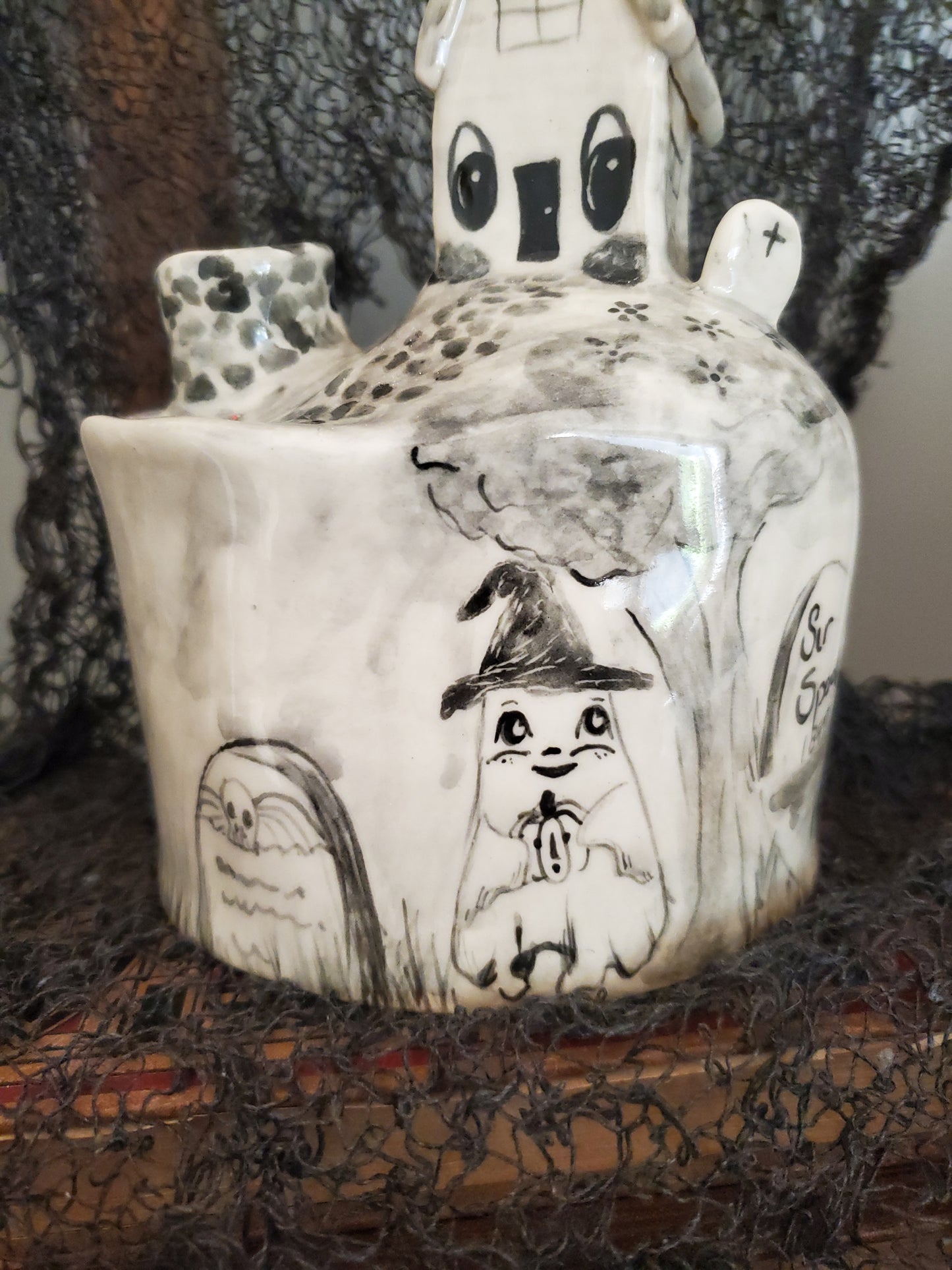 House on Haunted Hill Vase