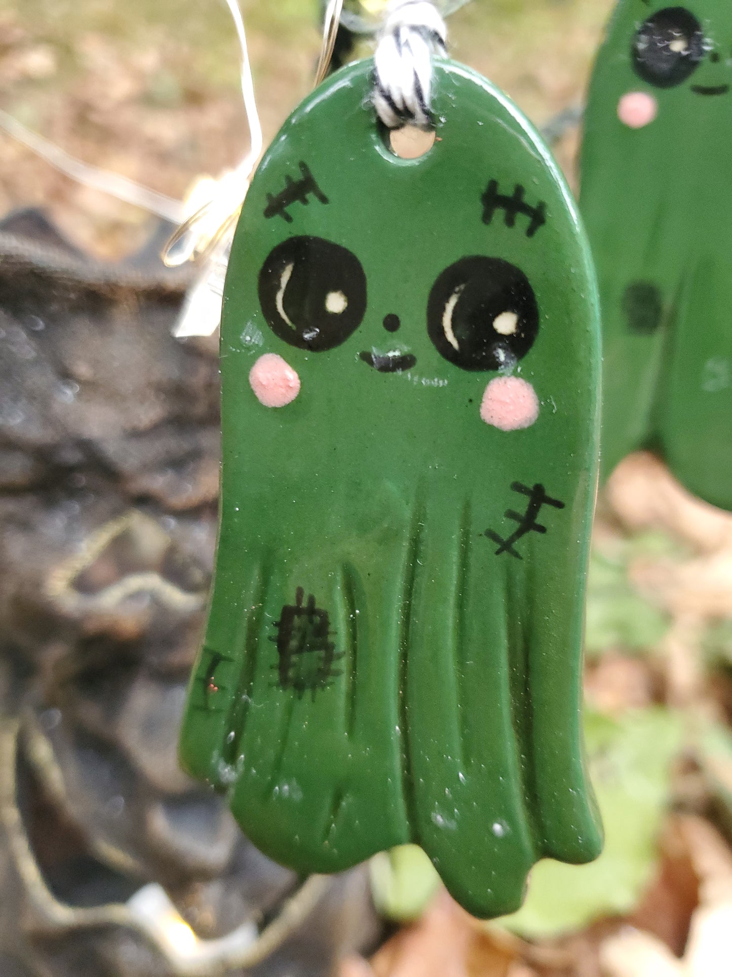 Flawed Ghost Ornament x2