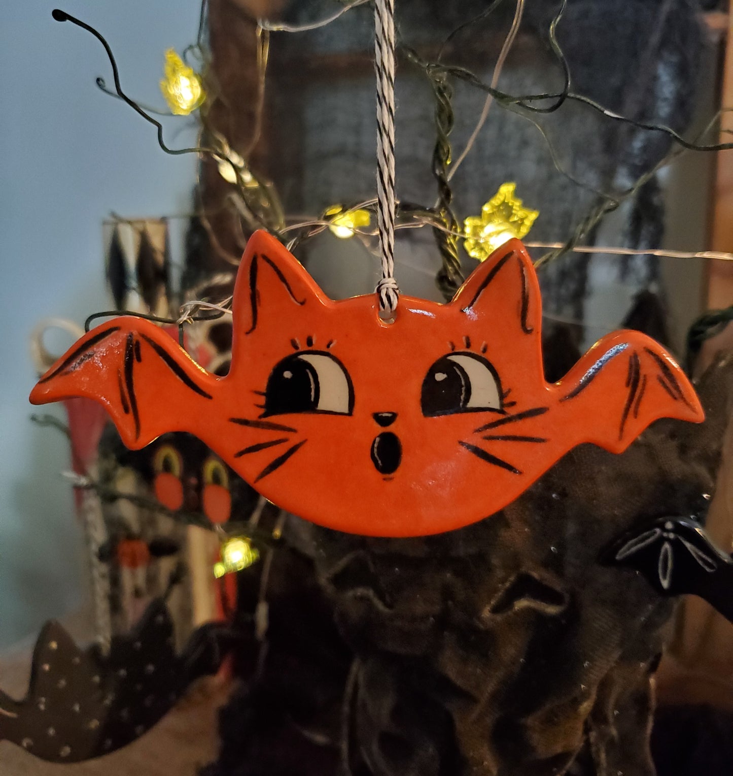Johanna Parker Inspired Bat Ornament