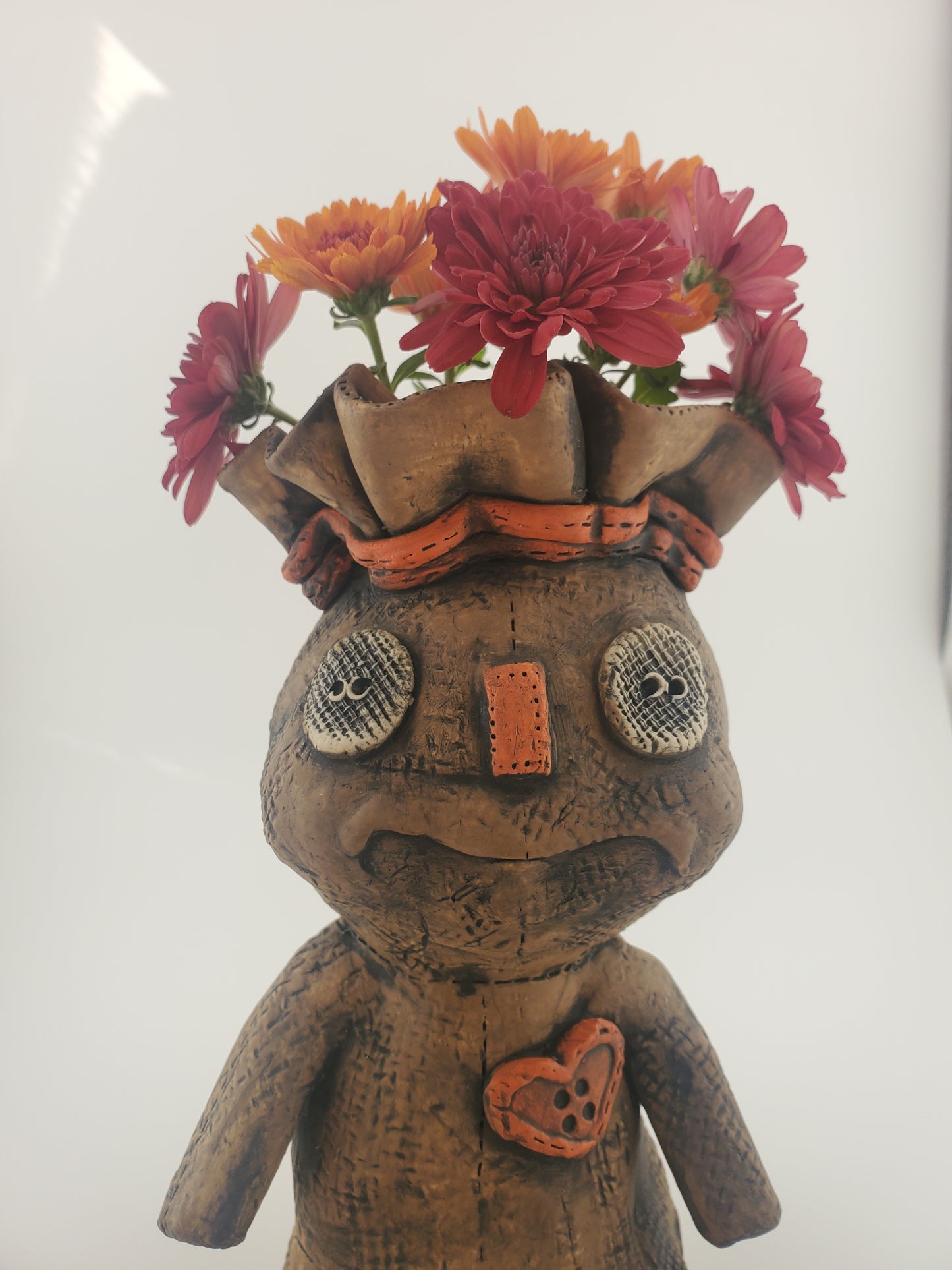 Voodoo doll vase