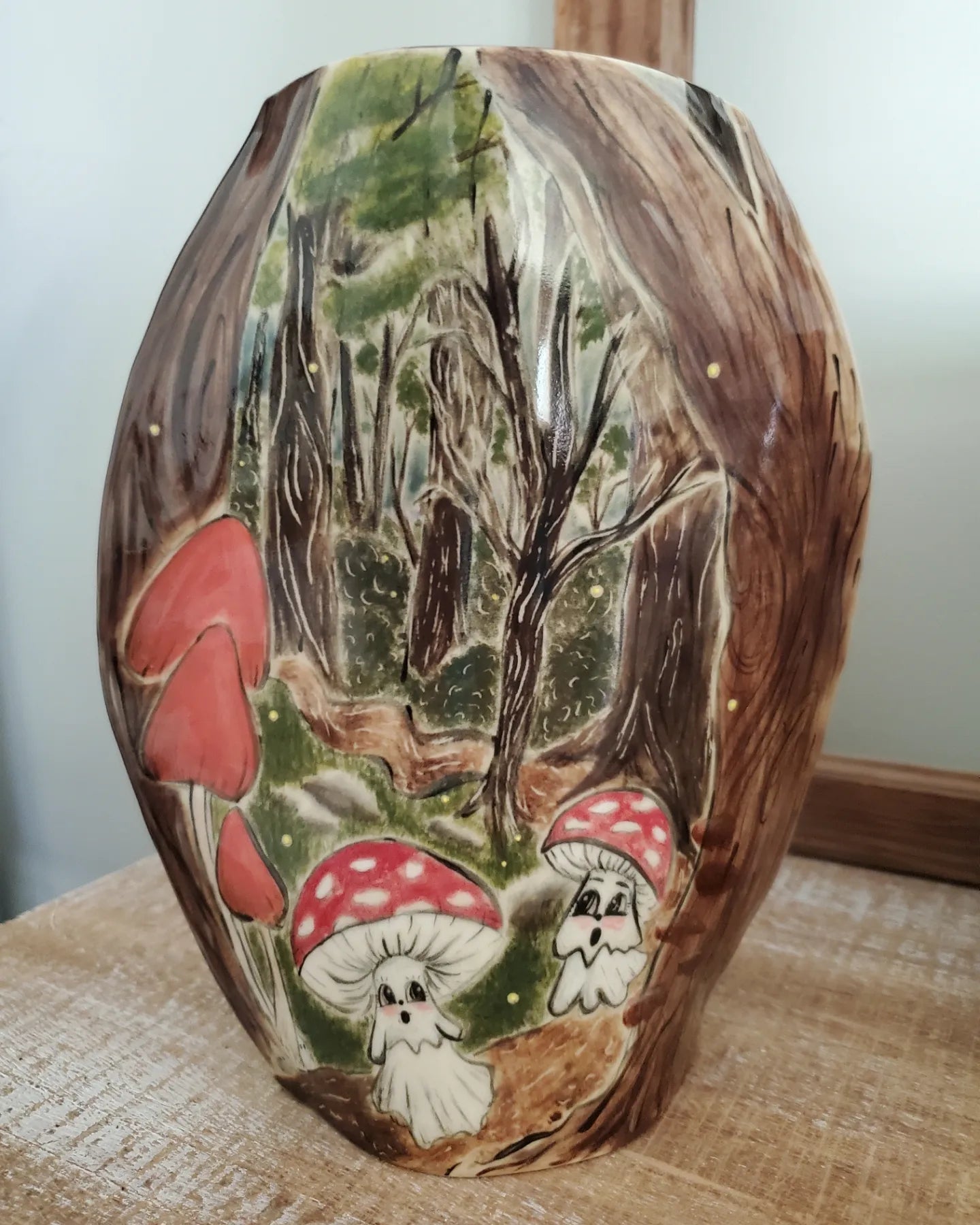 Johanna Parker Inspired Woodland Magic vase