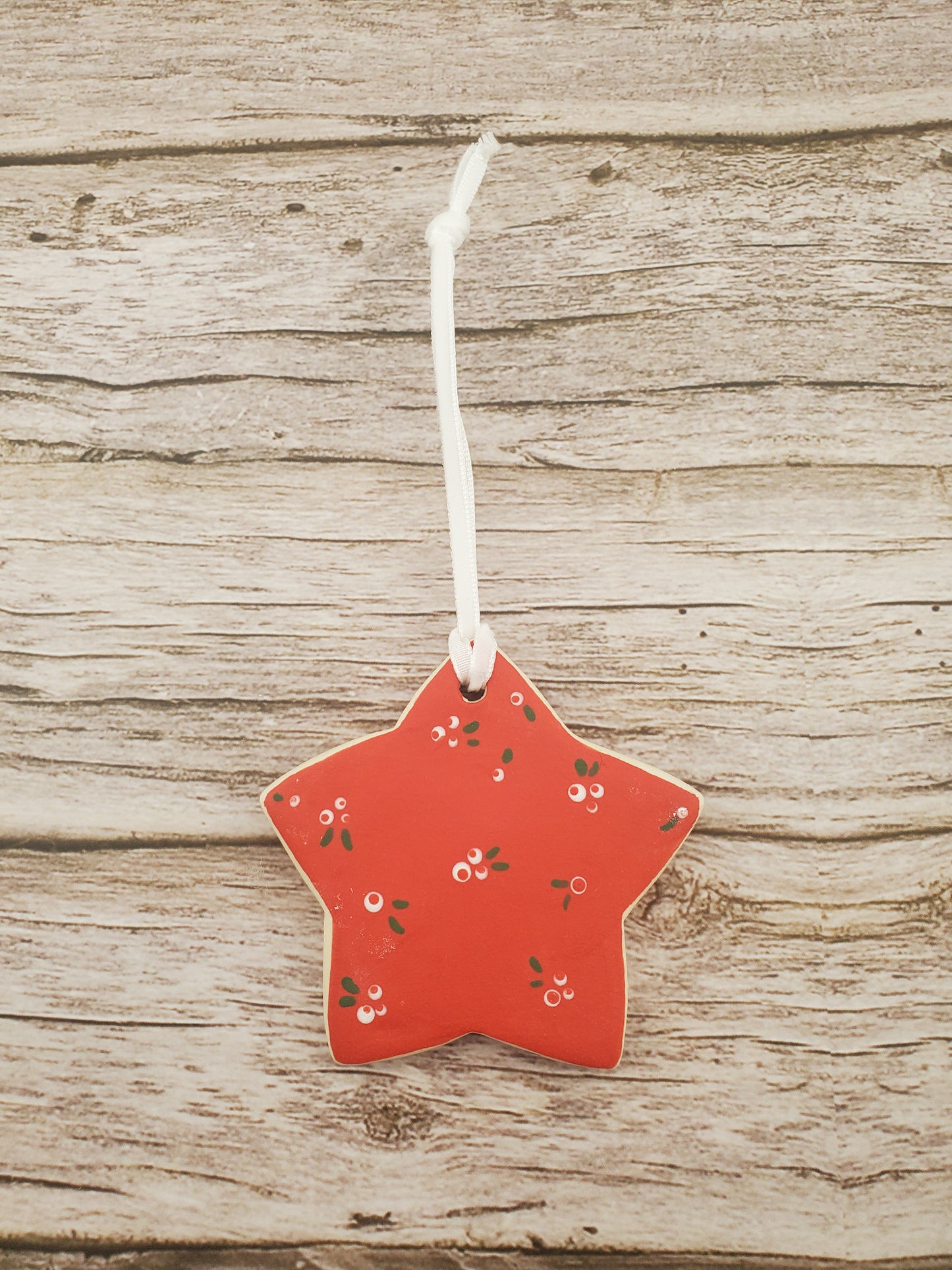 Holt Howard Inspired Starry Eyed Santa Ornament
