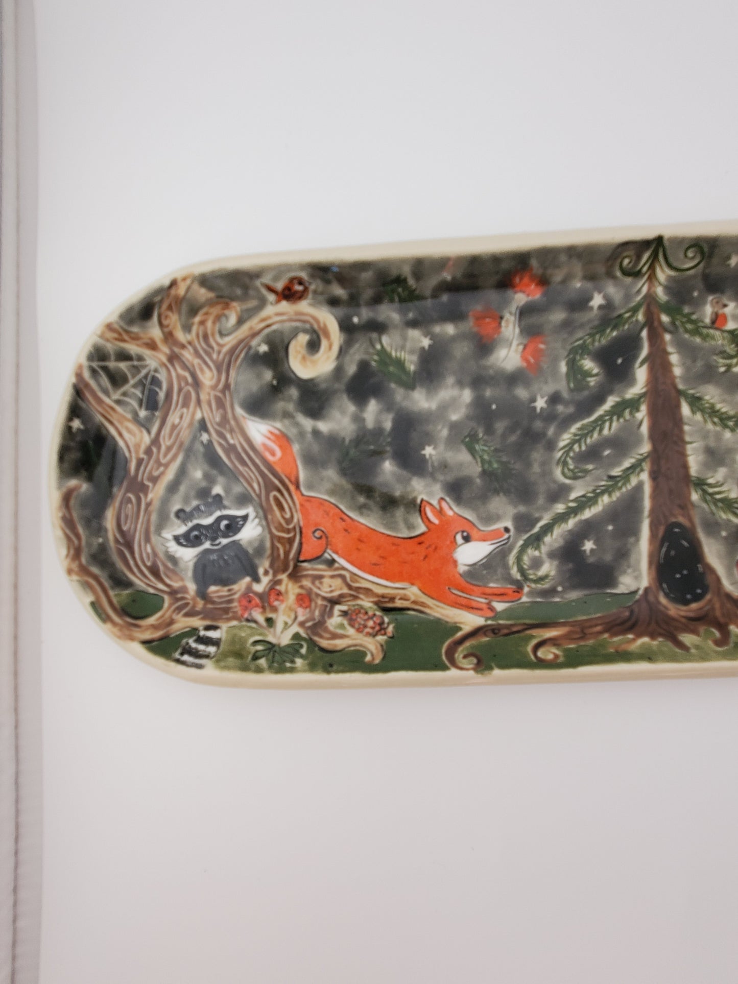 Johanna Parker Inspired Woodland Spirits Platter