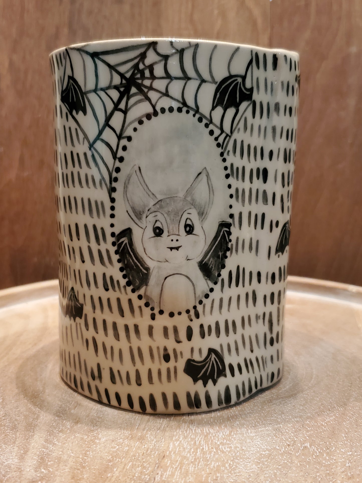 Wall of Spooks Vase