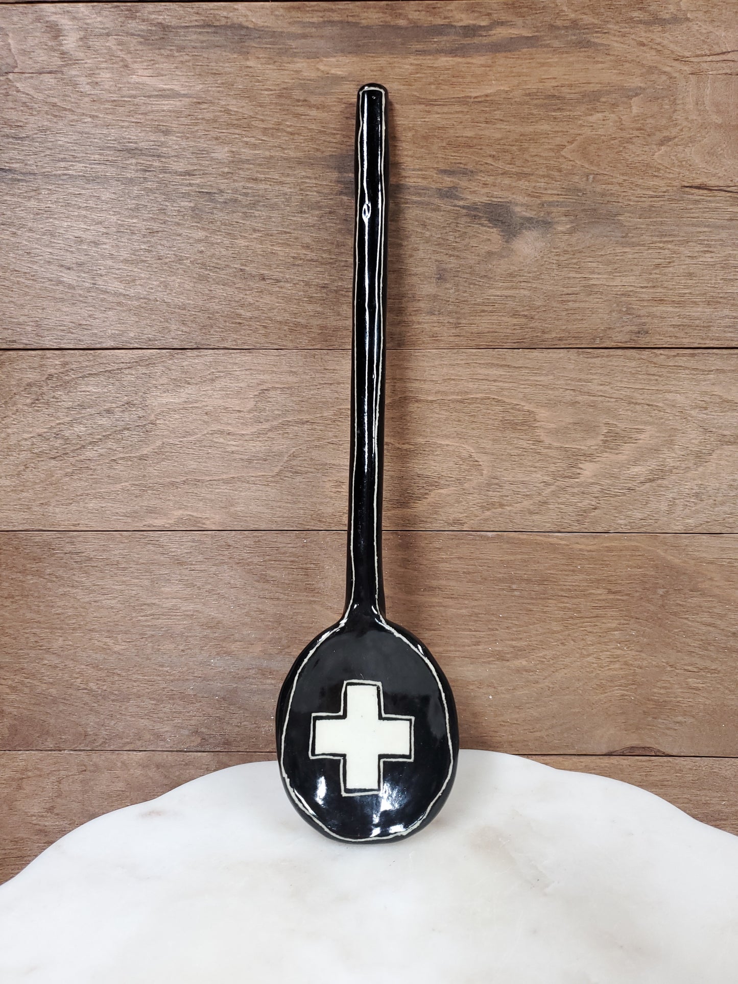 Decorative Swiss Cross Spoon