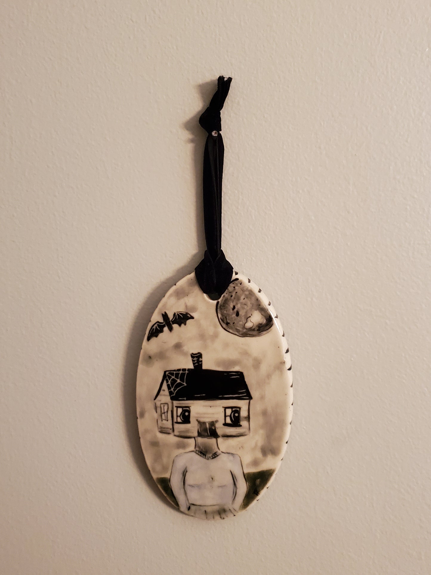 Double Sided Halloween picture / ornament