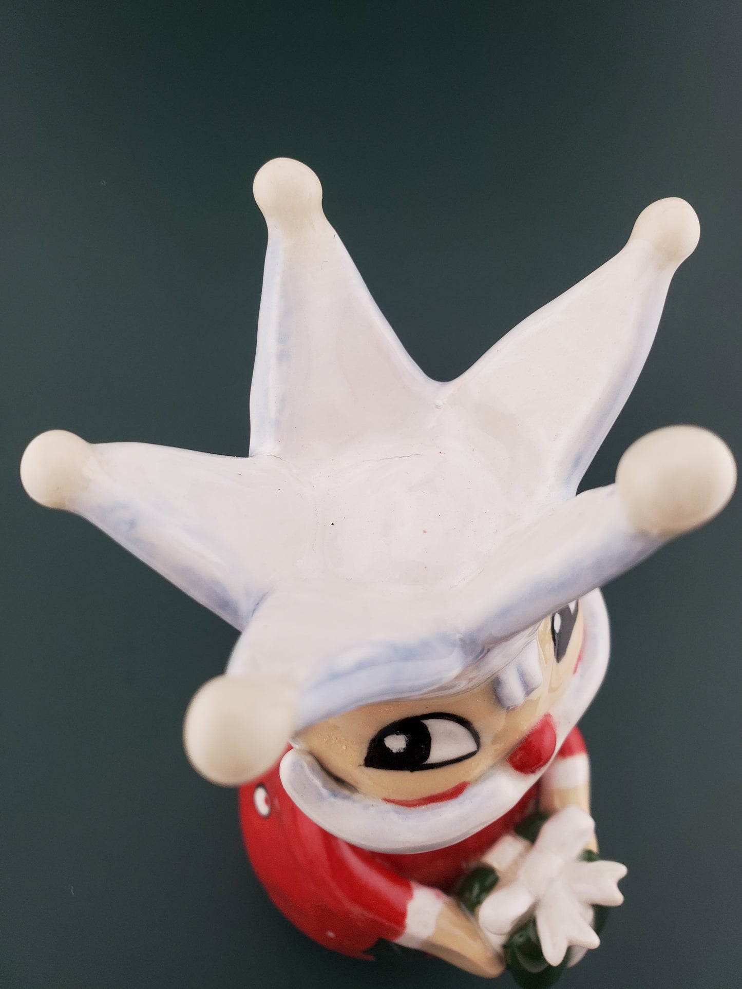 Holt Howard inspired crowned Santa
