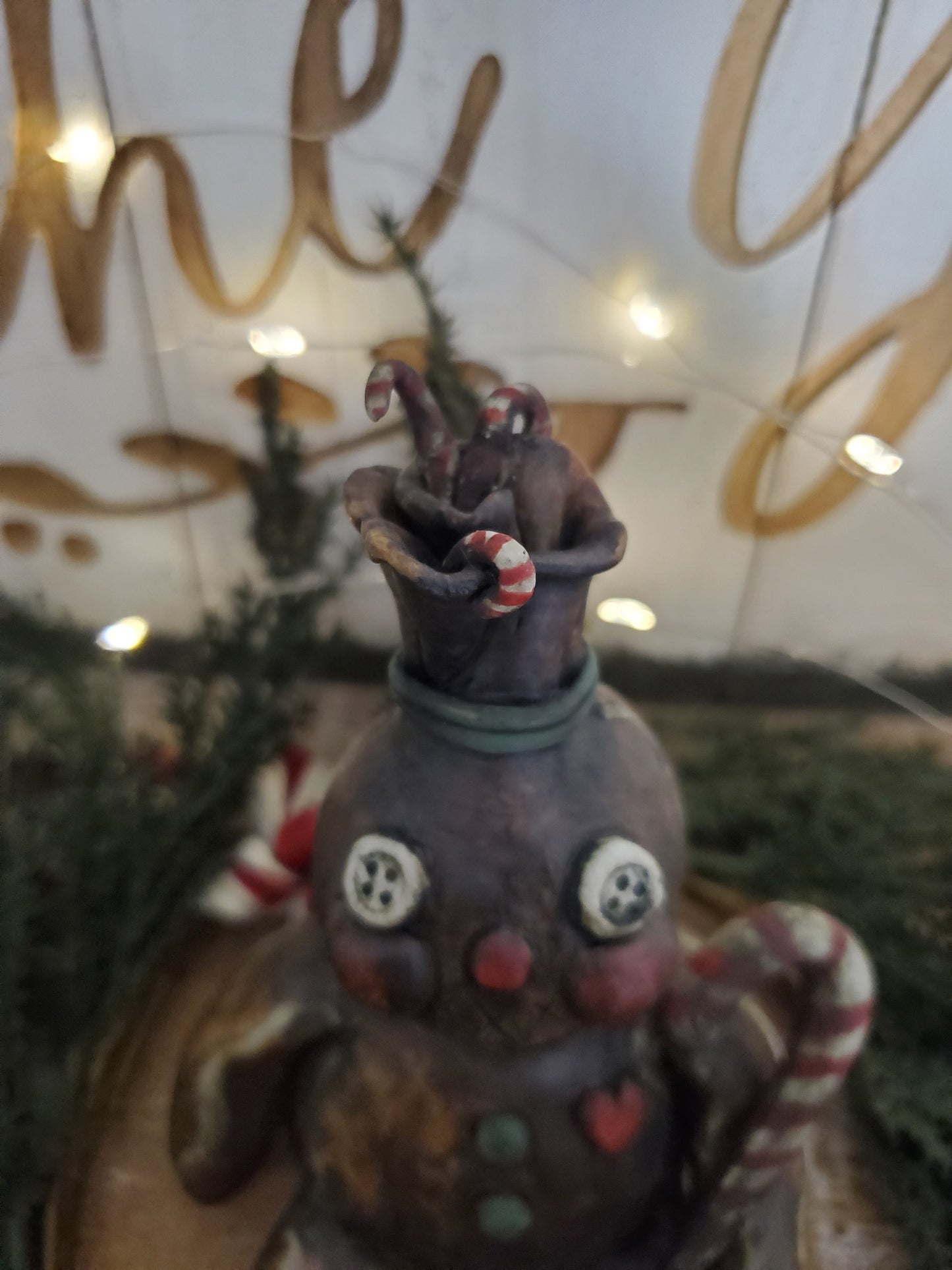 Voodoo ginger bread sculpture / figure