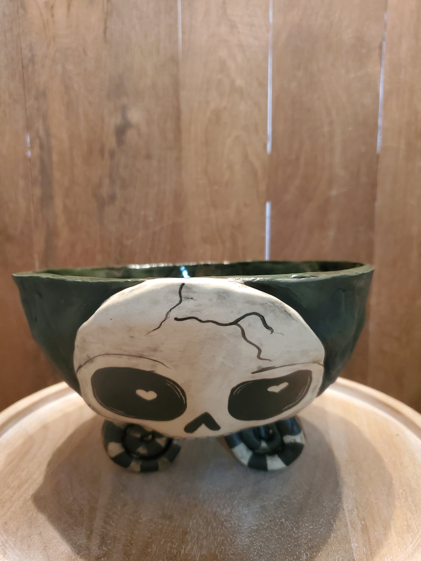 Skull candy bowl