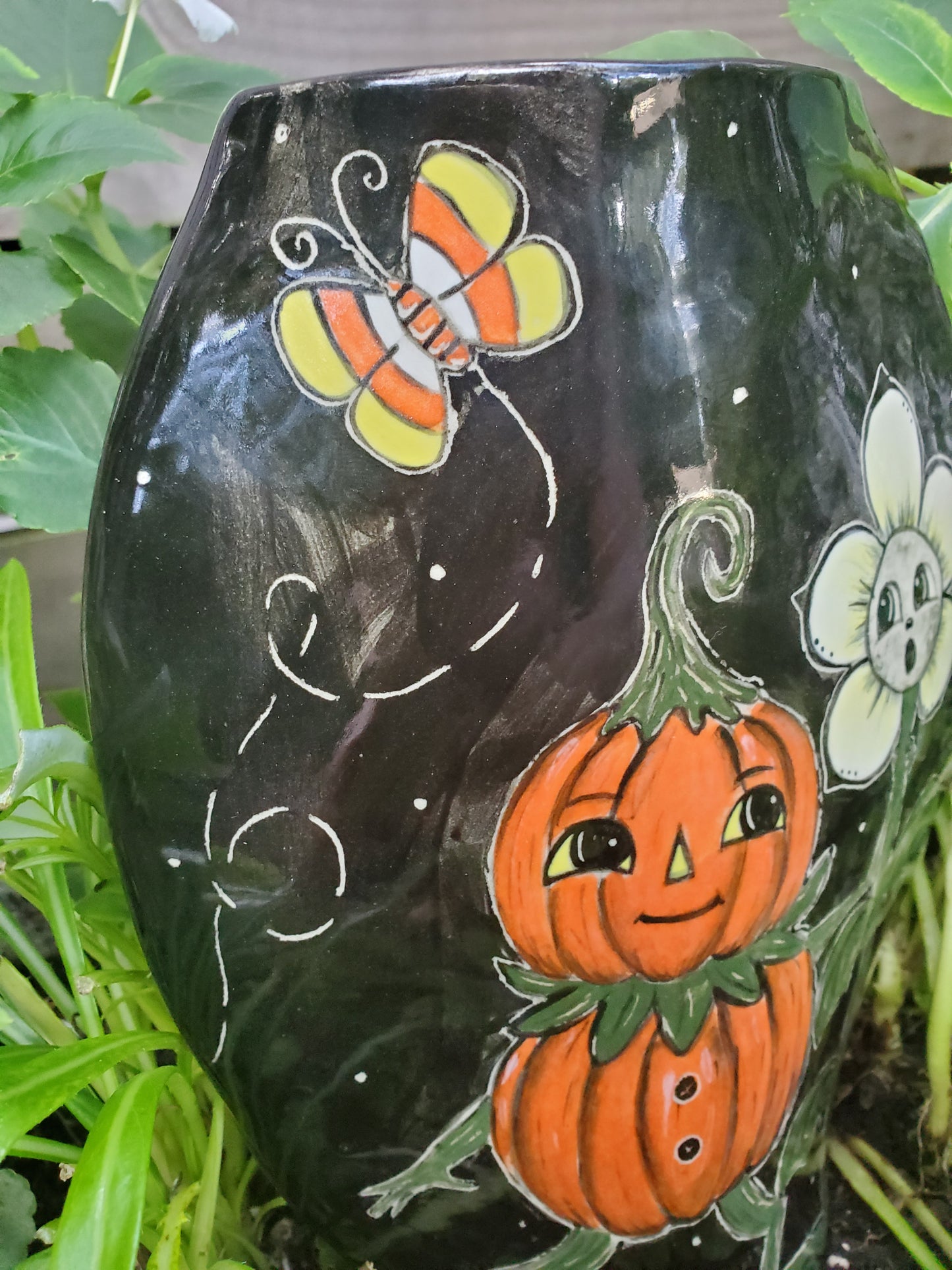 Johanna Parker Inspired Woodland Magic vase