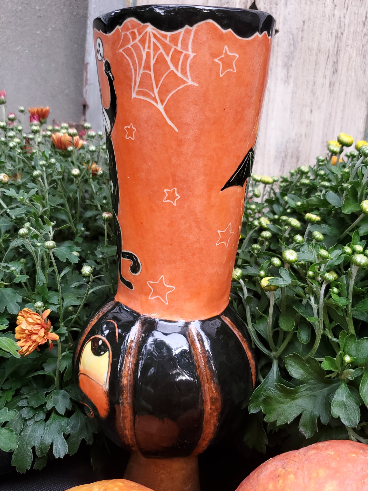 JP inspired J&J Ceramic Vase
