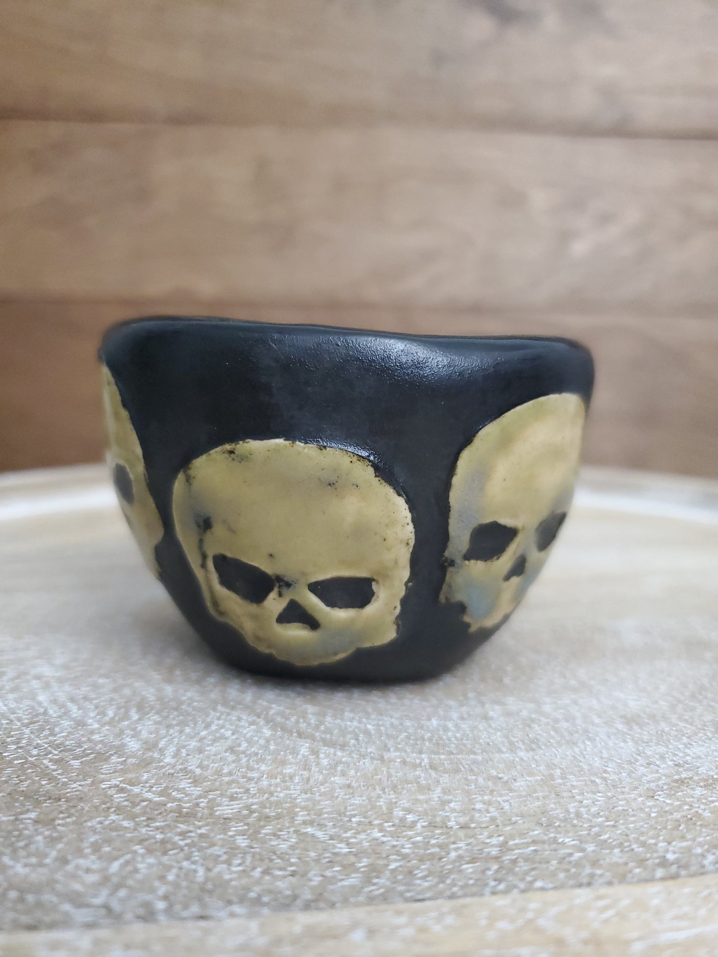Ceramic Skull trinket bowl
