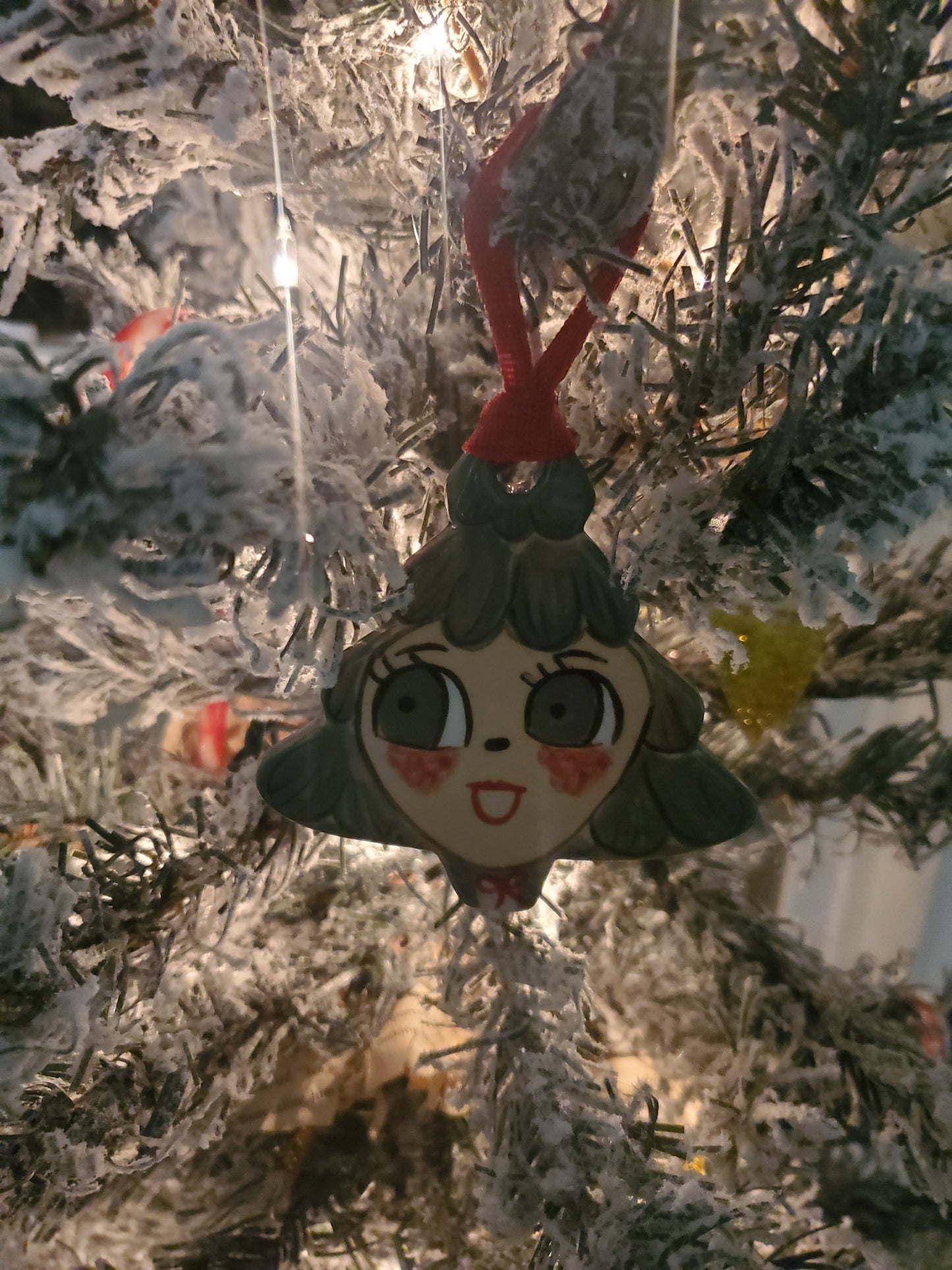 Holt Howard inspired Christmas Tree Girl