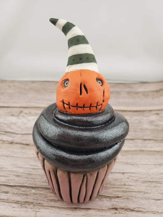 Jack-ee-o Cupcake