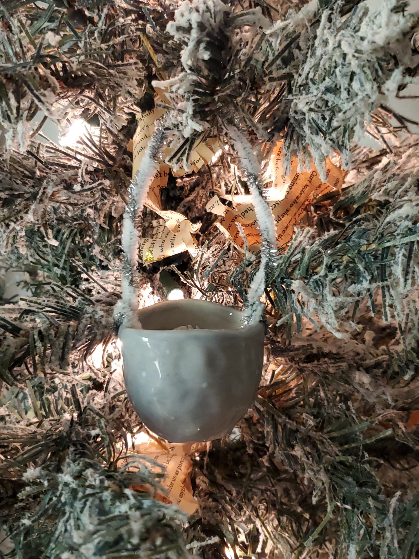 Snowman Basket Ornament