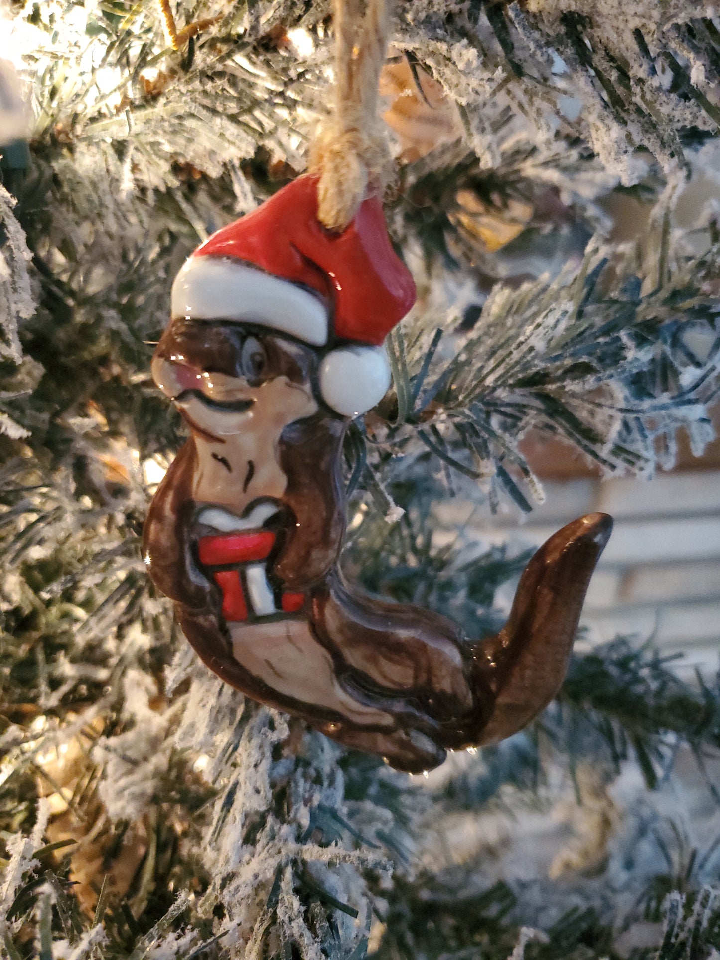 Otter Ornament