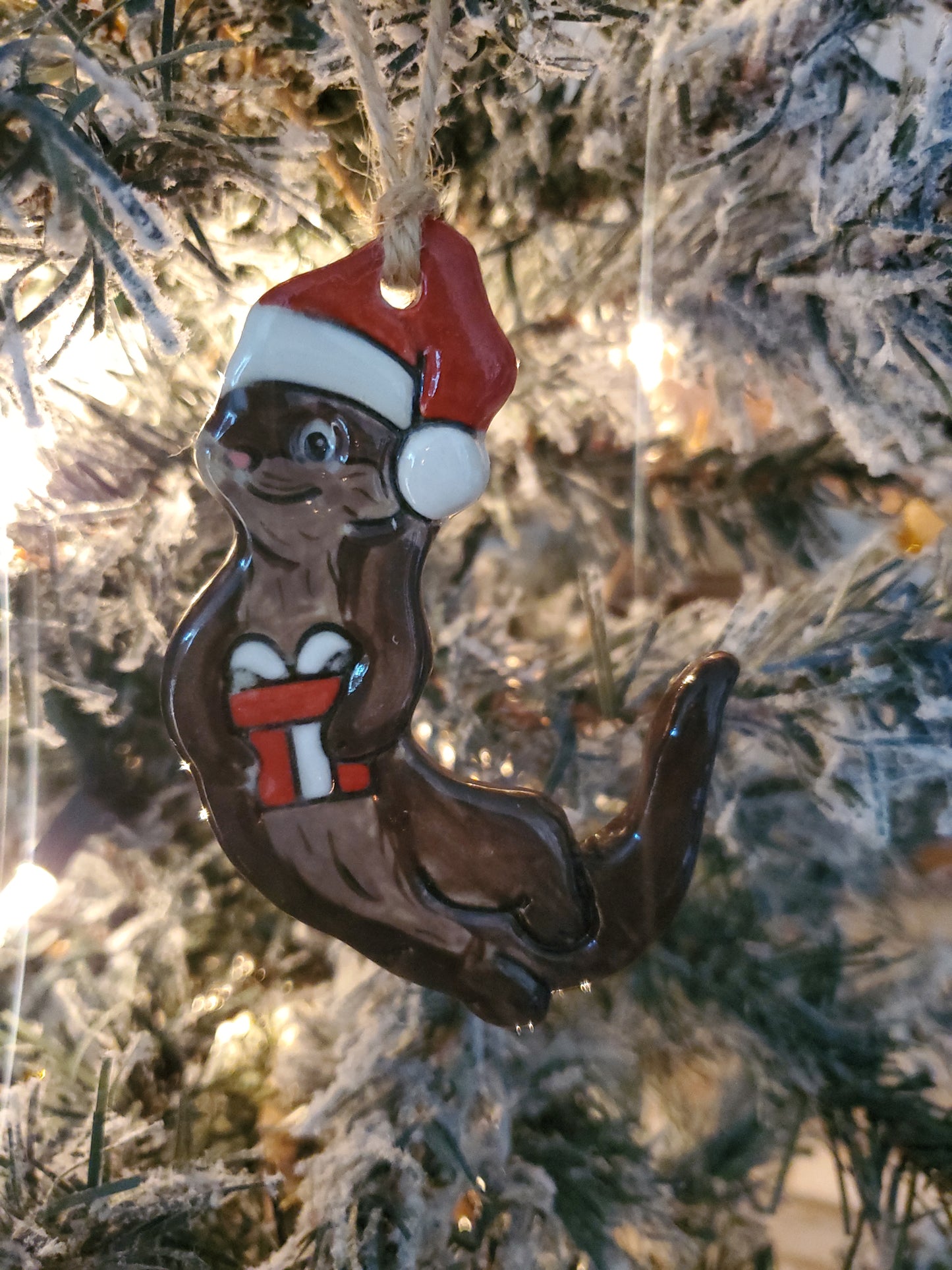 Otter Ornament